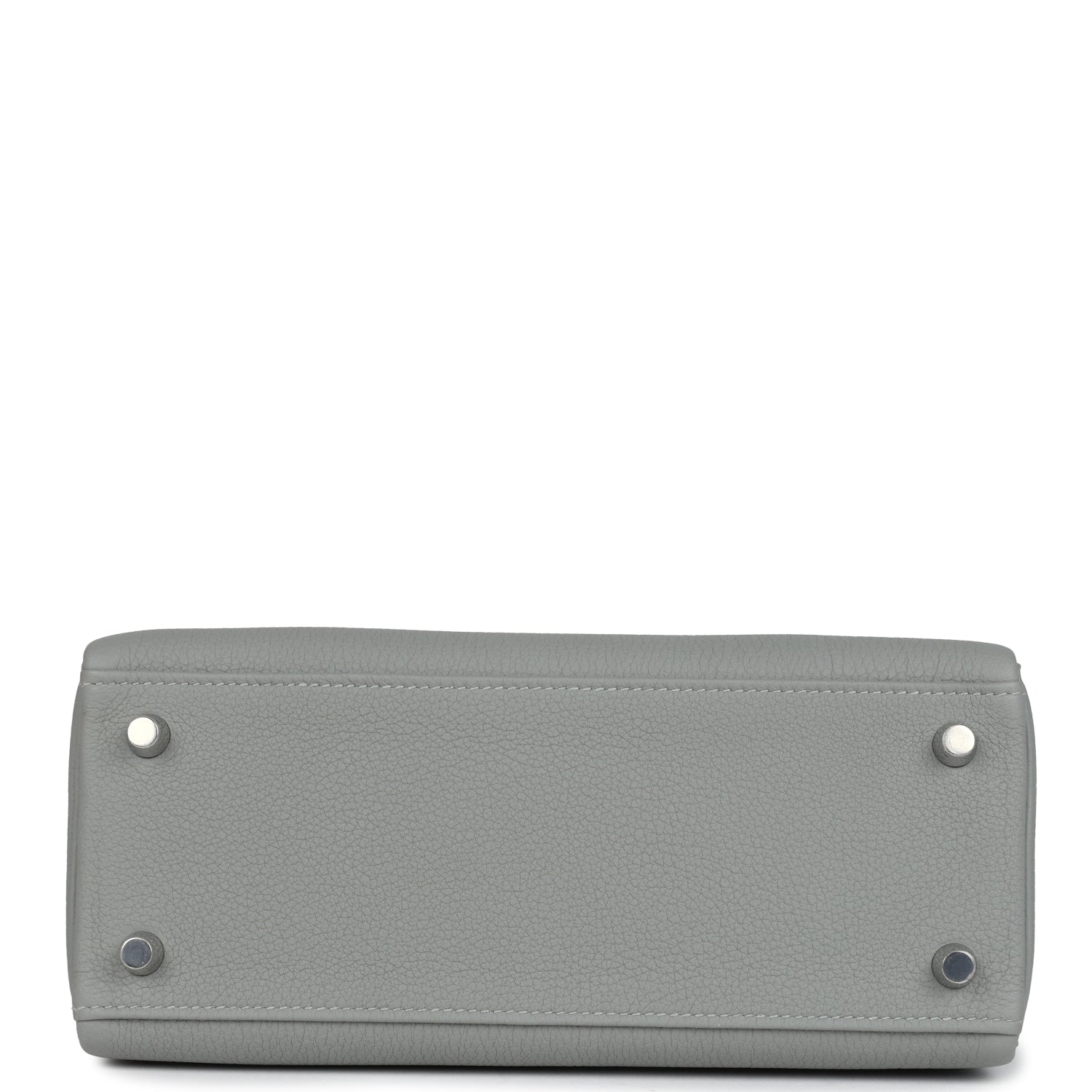 Hermes Kelly Retourne 25 Gris Mouette Togo Palladium Hardware