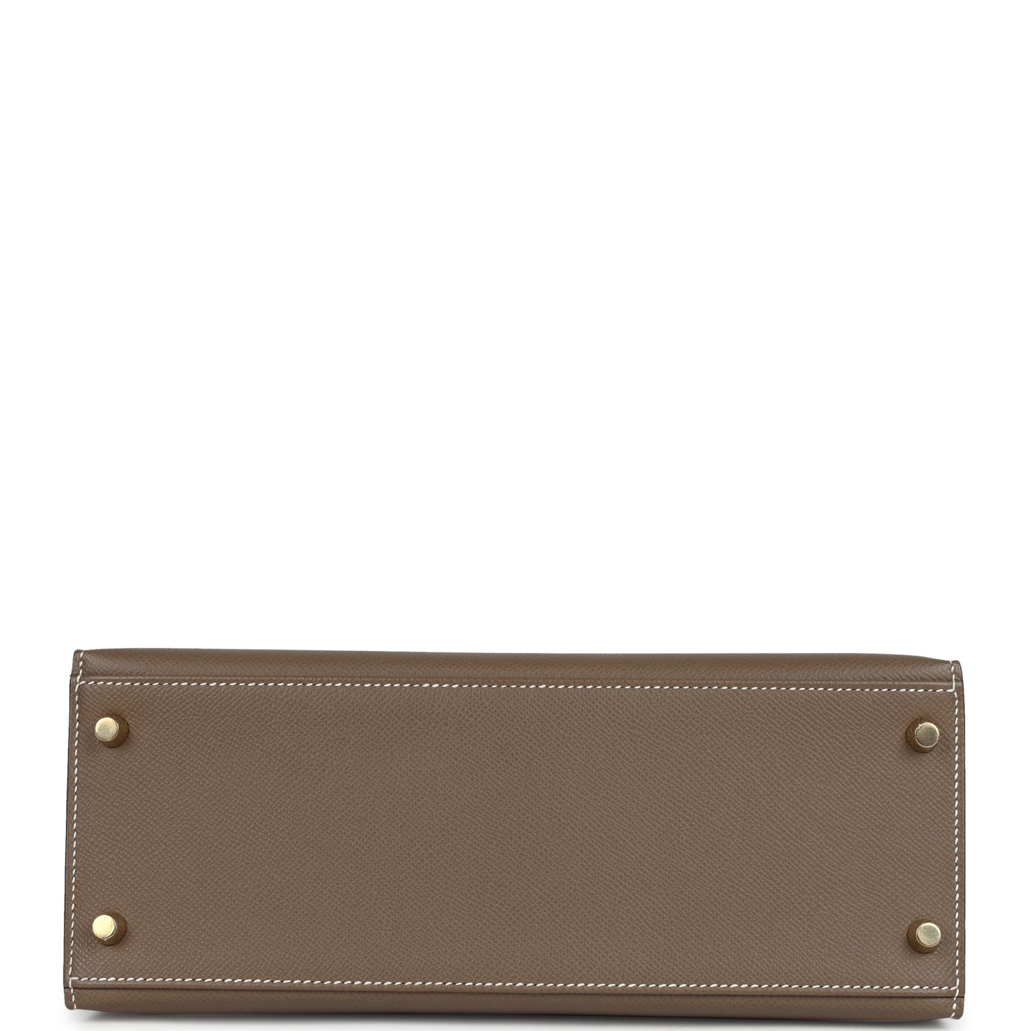 Hermes Kelly Sellier 28 Etoupe Epsom Gold Hardware
