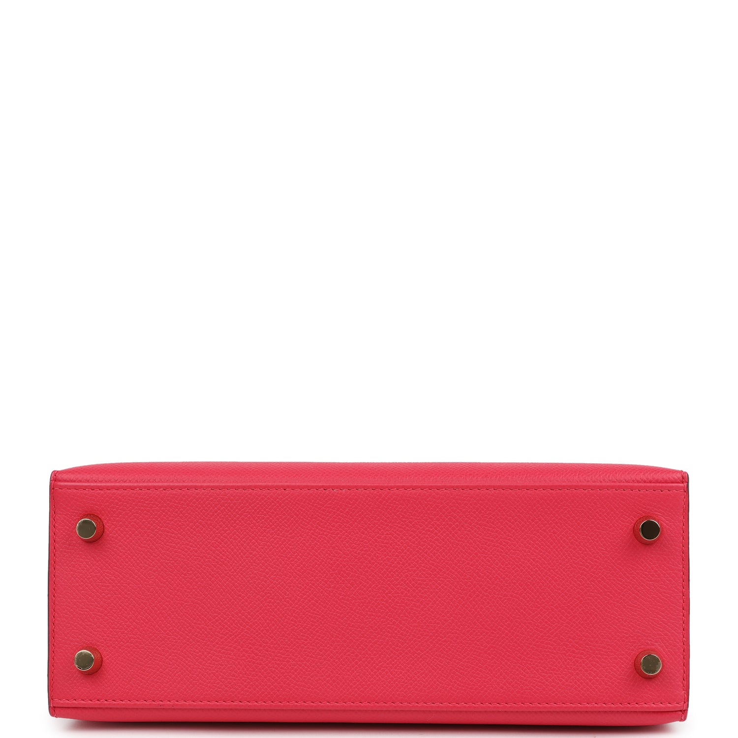 Hermes Kelly Sellier 25 Rose Extreme Epsom Gold Hardware