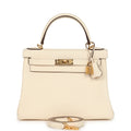 Hermes Kelly Retourne 28 Nata Clemence Gold Hardware