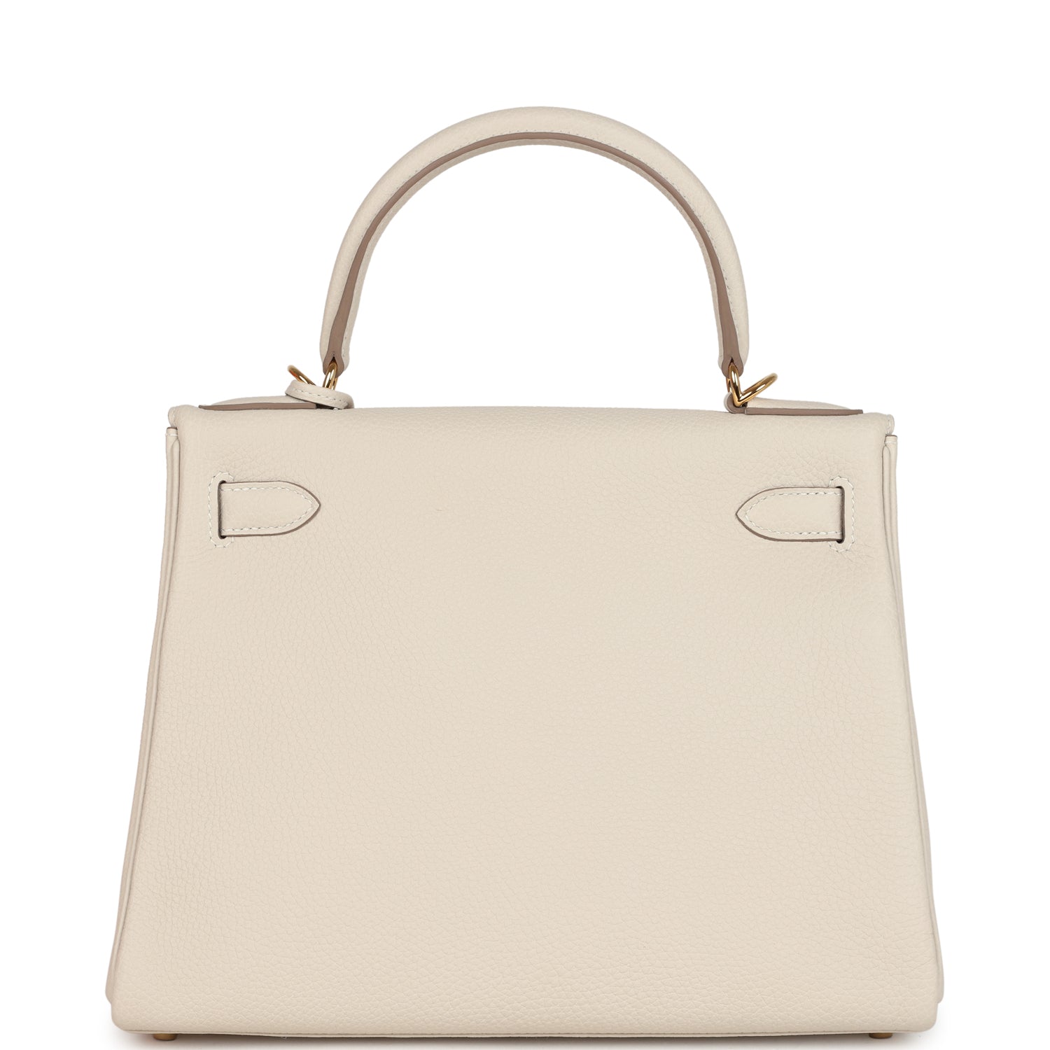 Hermes Kelly Retourne 28 Craie Togo Gold Hardware