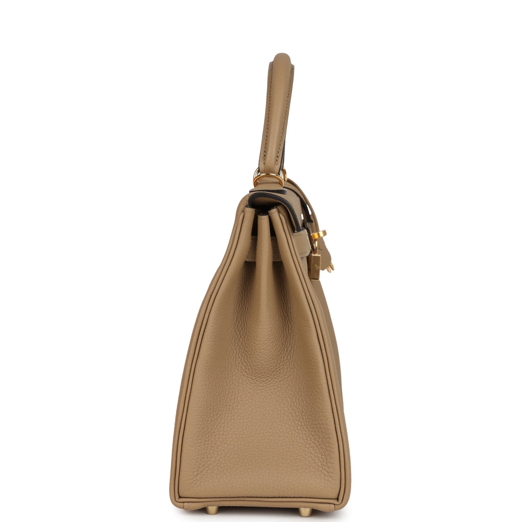 Hermes Kelly Retourne 28 Poussiere Togo Gold Hardware