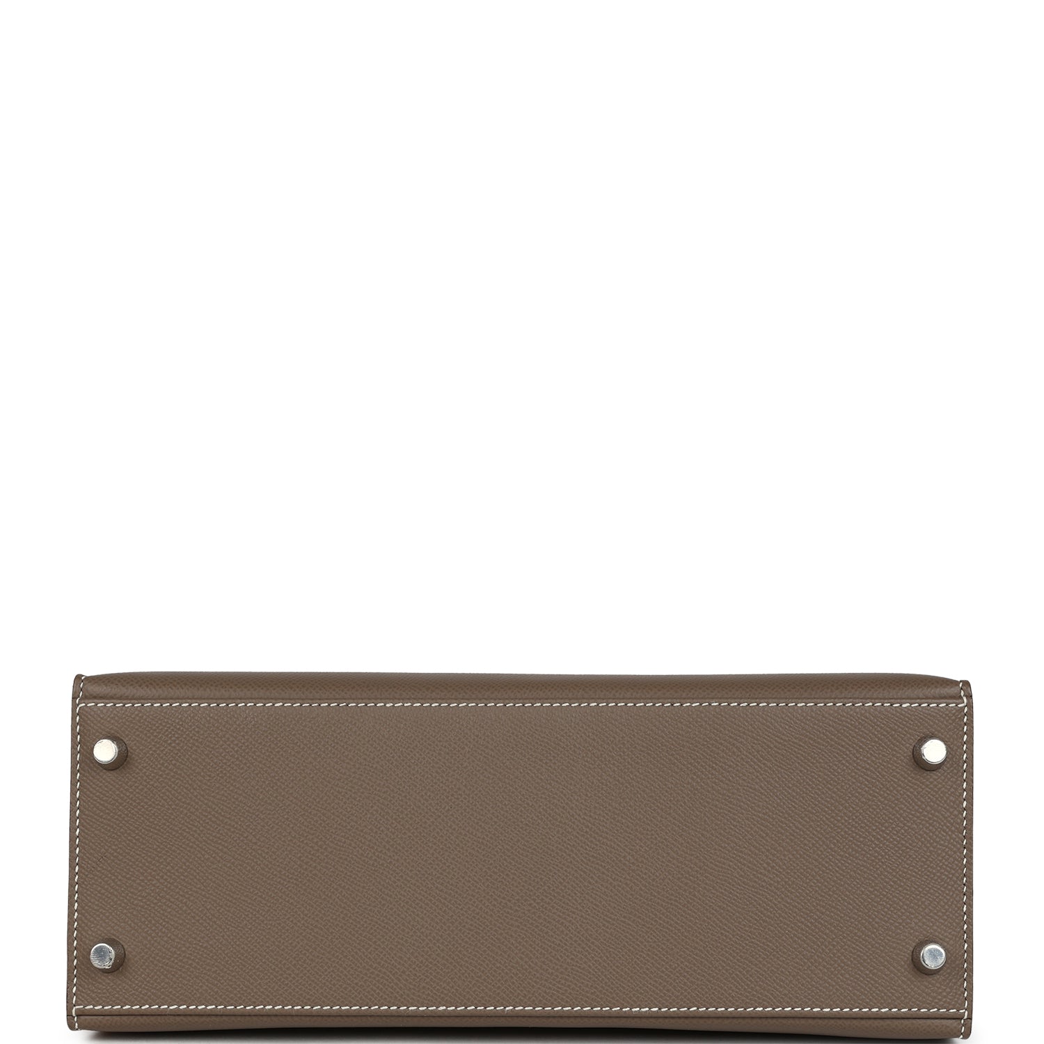 Hermes Kelly Sellier 28 Etoupe Epsom Palladium Hardware