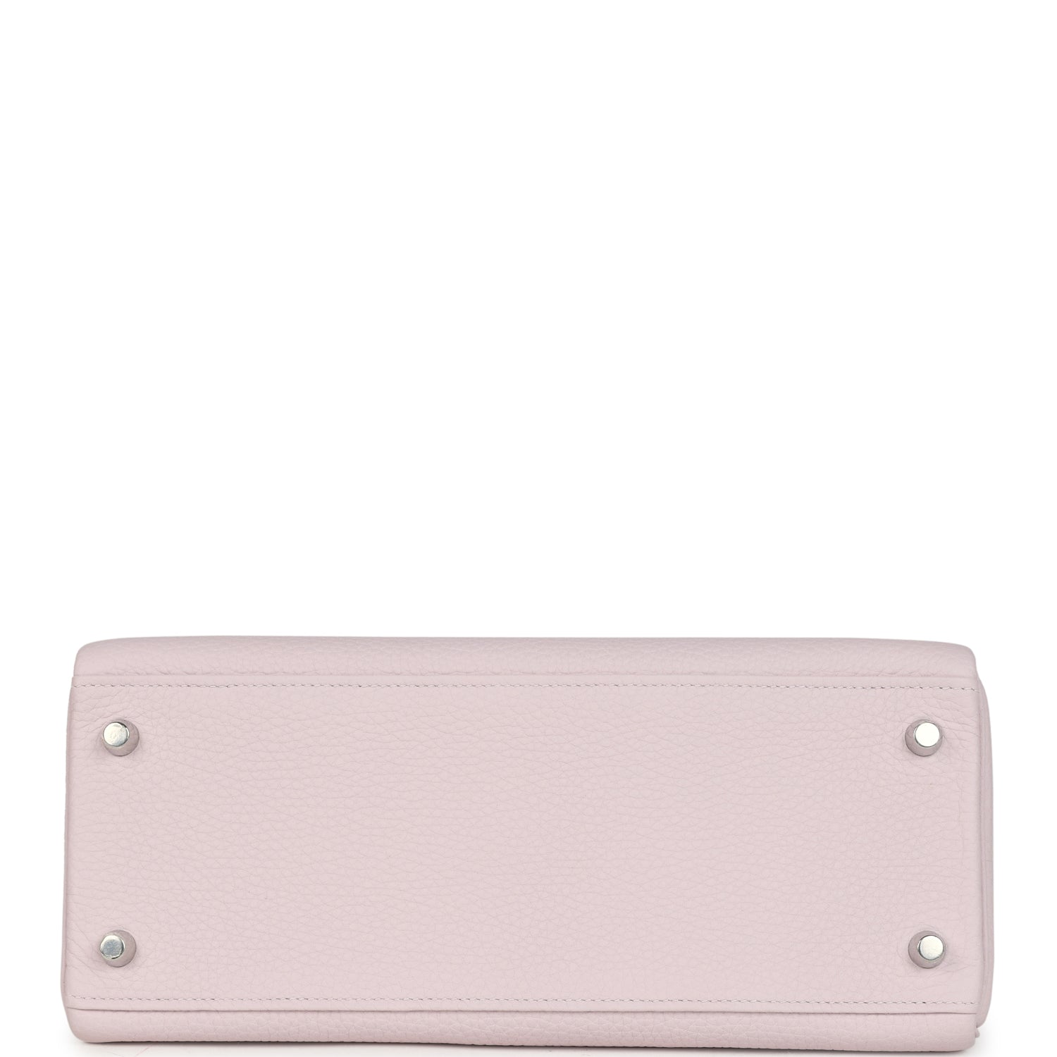 Hermes Kelly Retourne 28 Mauve Pale Clemence Palladium Hardware