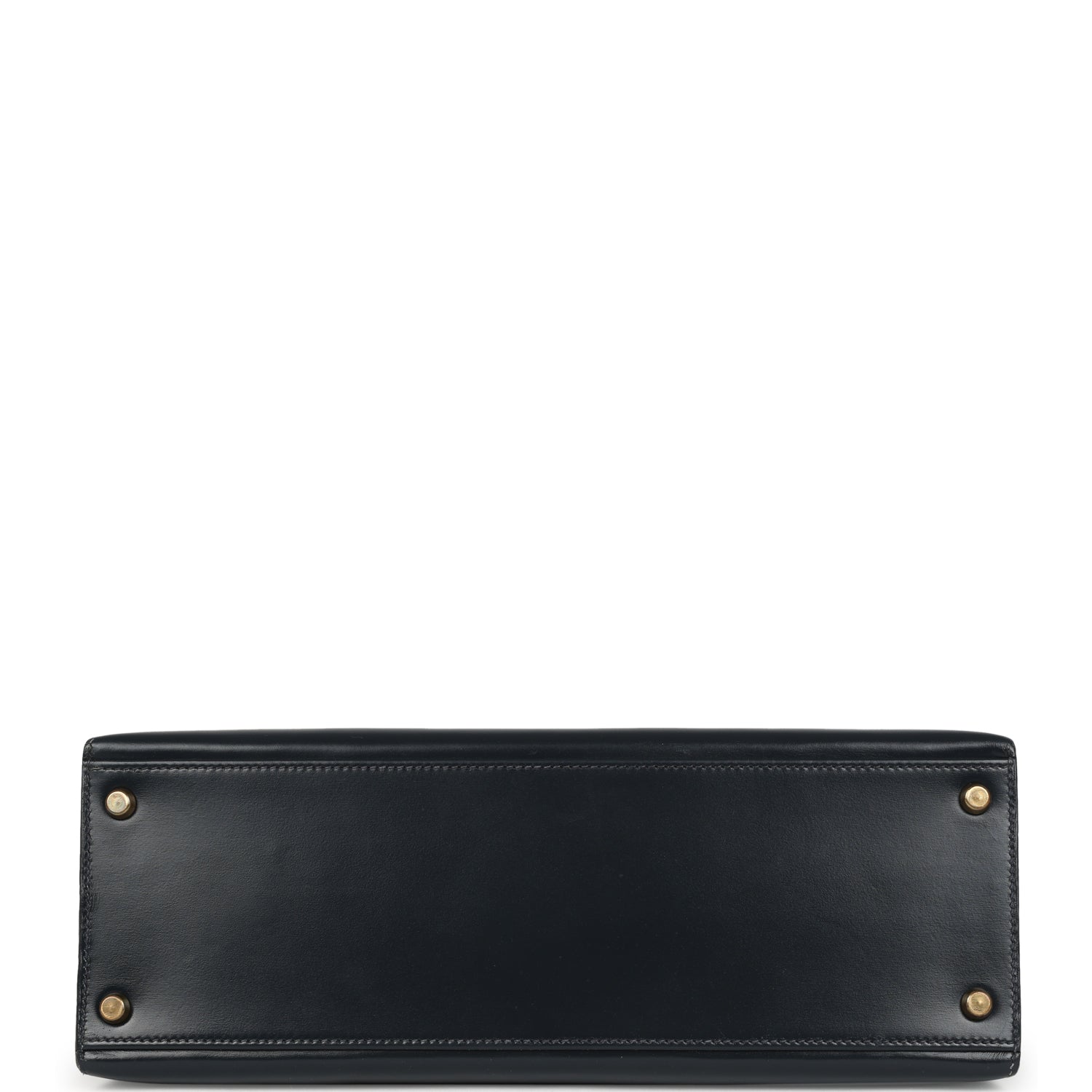 New Hermes Kelly Sellier 32 Bleu Indigo Box Gold Hardware