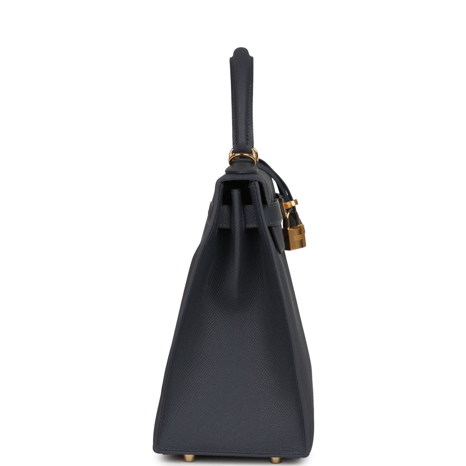 Hermes Kelly Sellier 28 Ardoise Epsom Gold Hardware