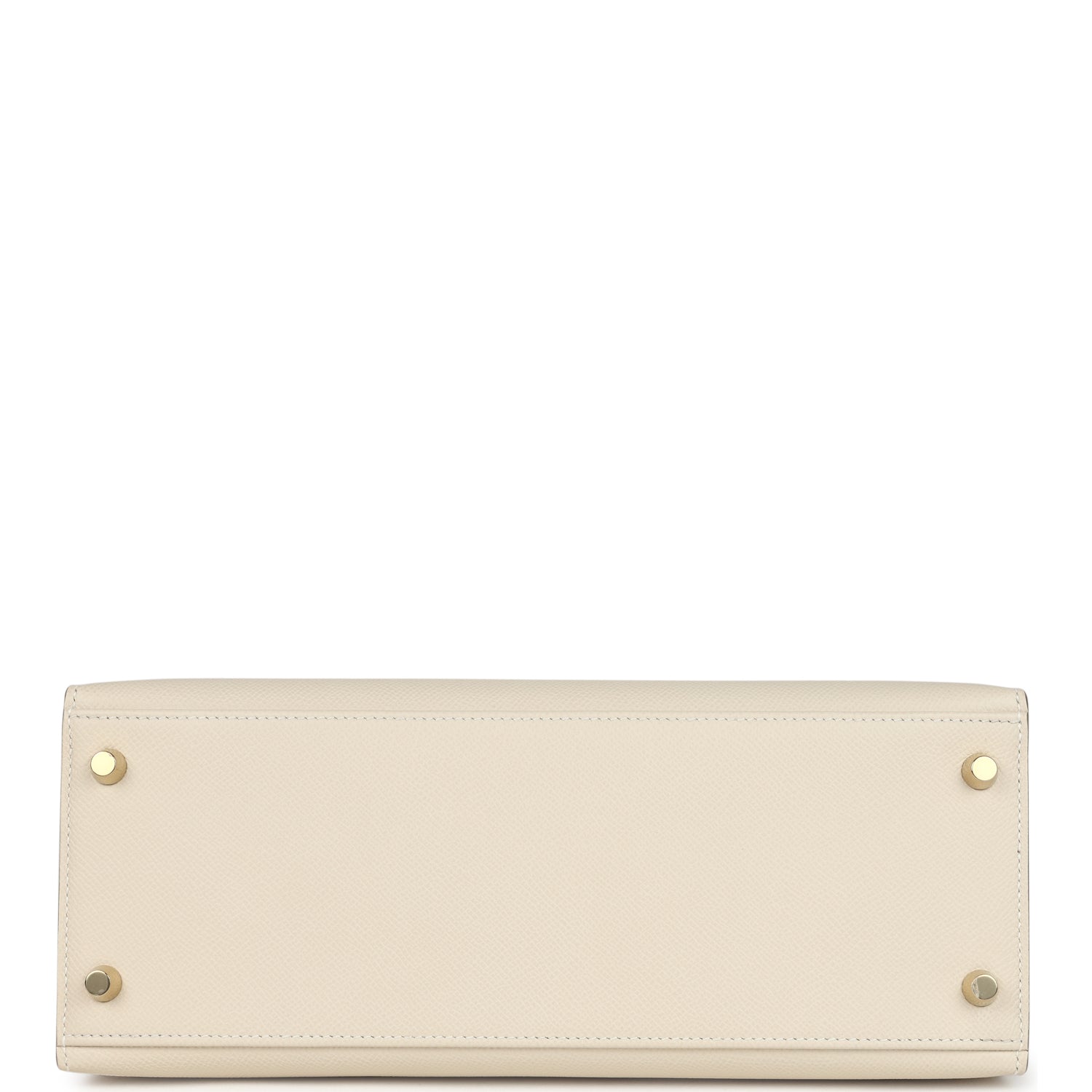 Hermes Kelly Sellier 28 Craie Epsom Gold Hardware