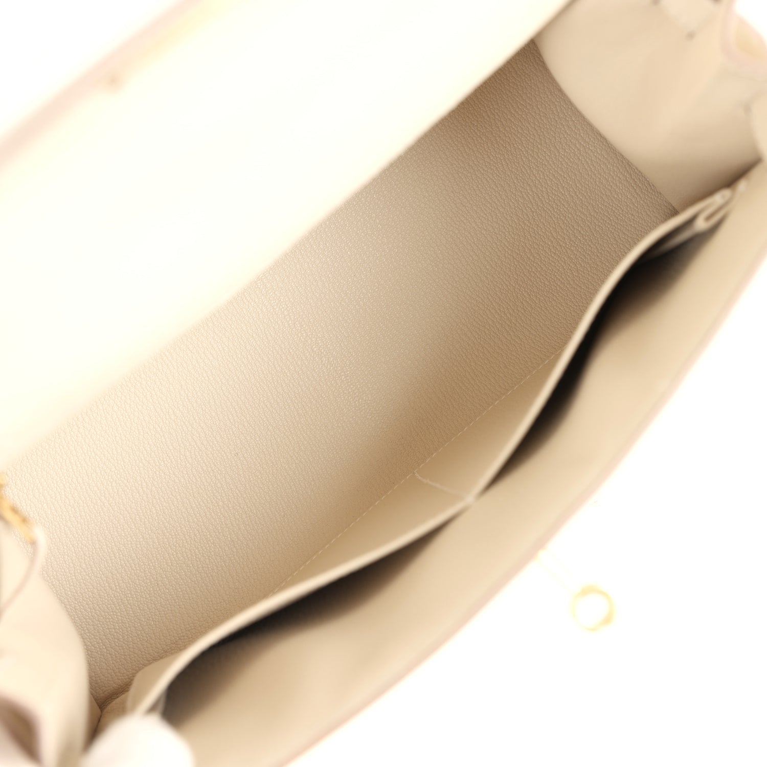Hermes Kelly Sellier 28 Craie Epsom Gold Hardware