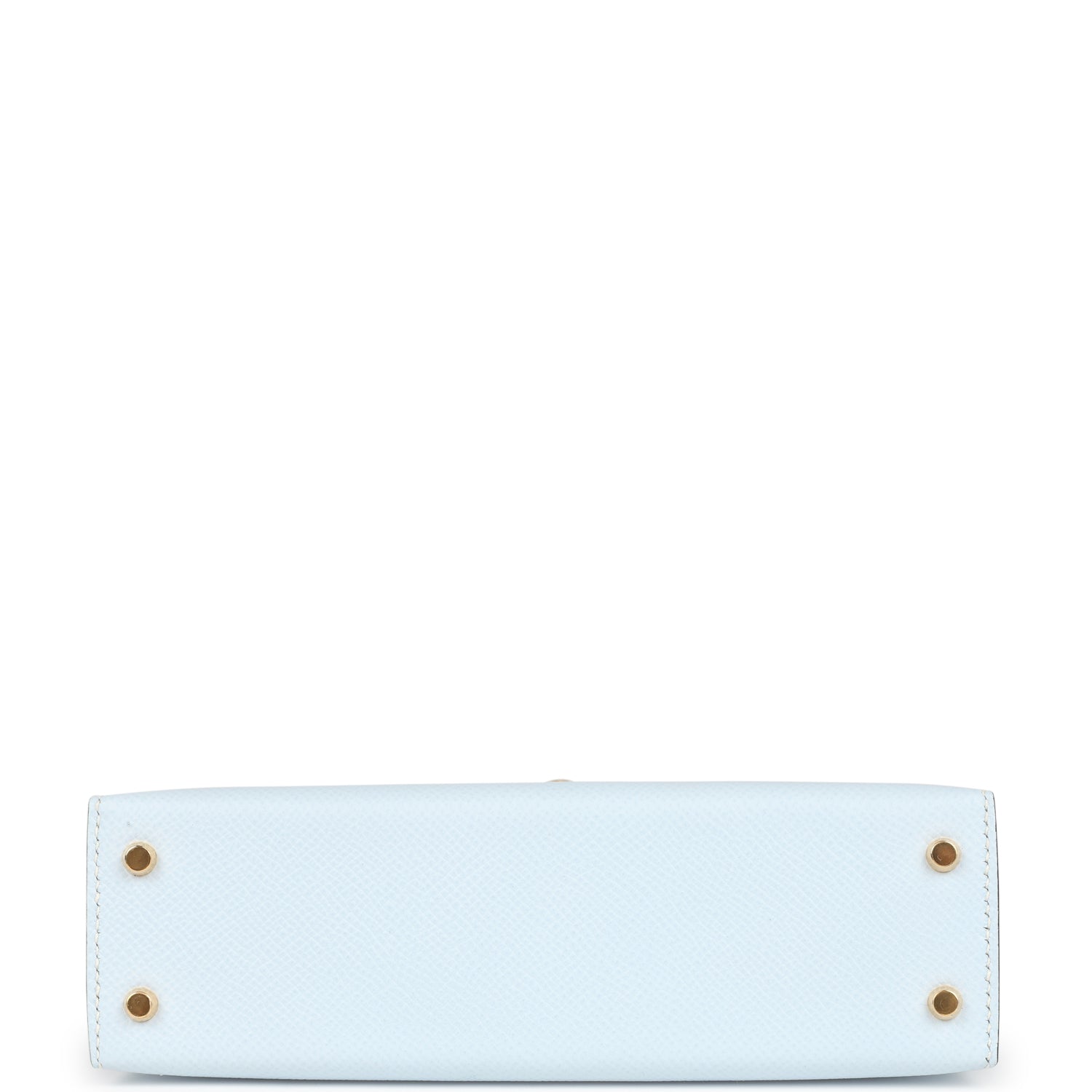 Hermes Kelly Sellier 20 Bleu Brume Epsom Gold Hardware