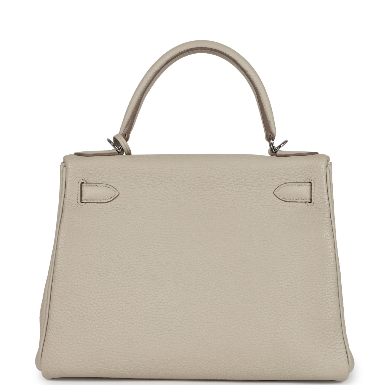 New Hermes Kelly Retourne 28 Beton Clemence Palladium Hardware