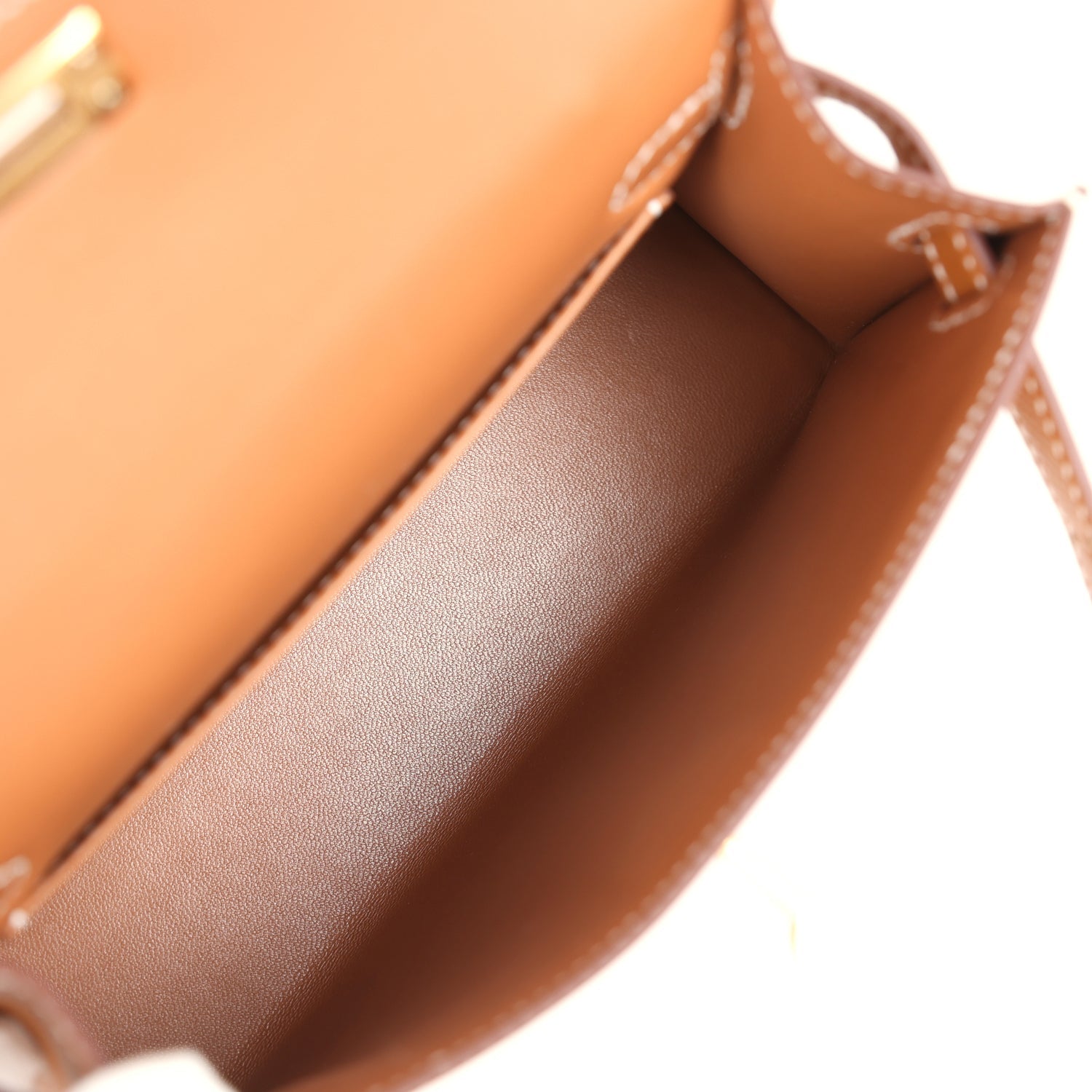 Hermes Kelly Sellier 20 Gold Epsom Gold Hardware