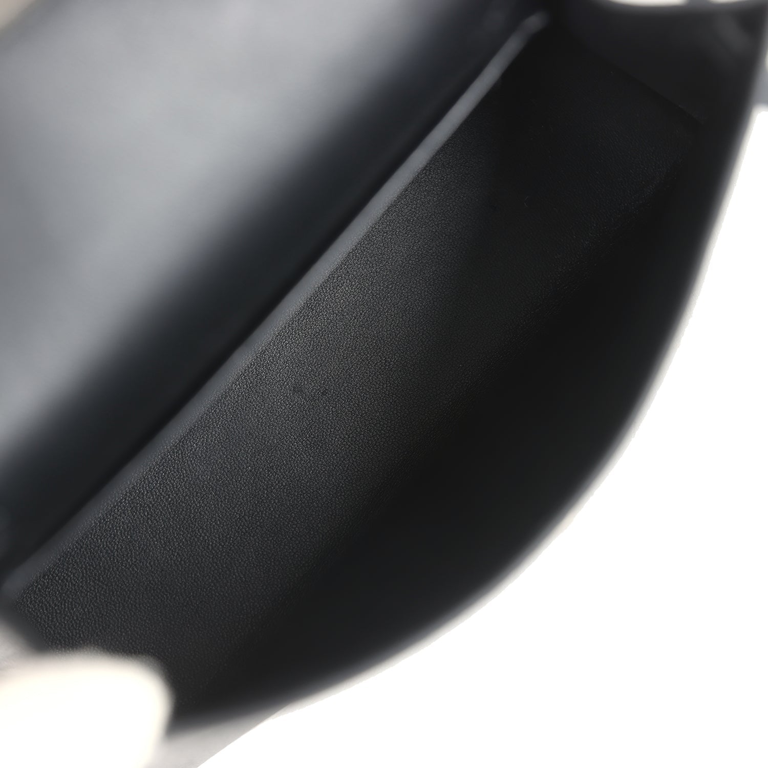 Hermes Kelly Sellier 20 Black Epsom Palladium Hardware