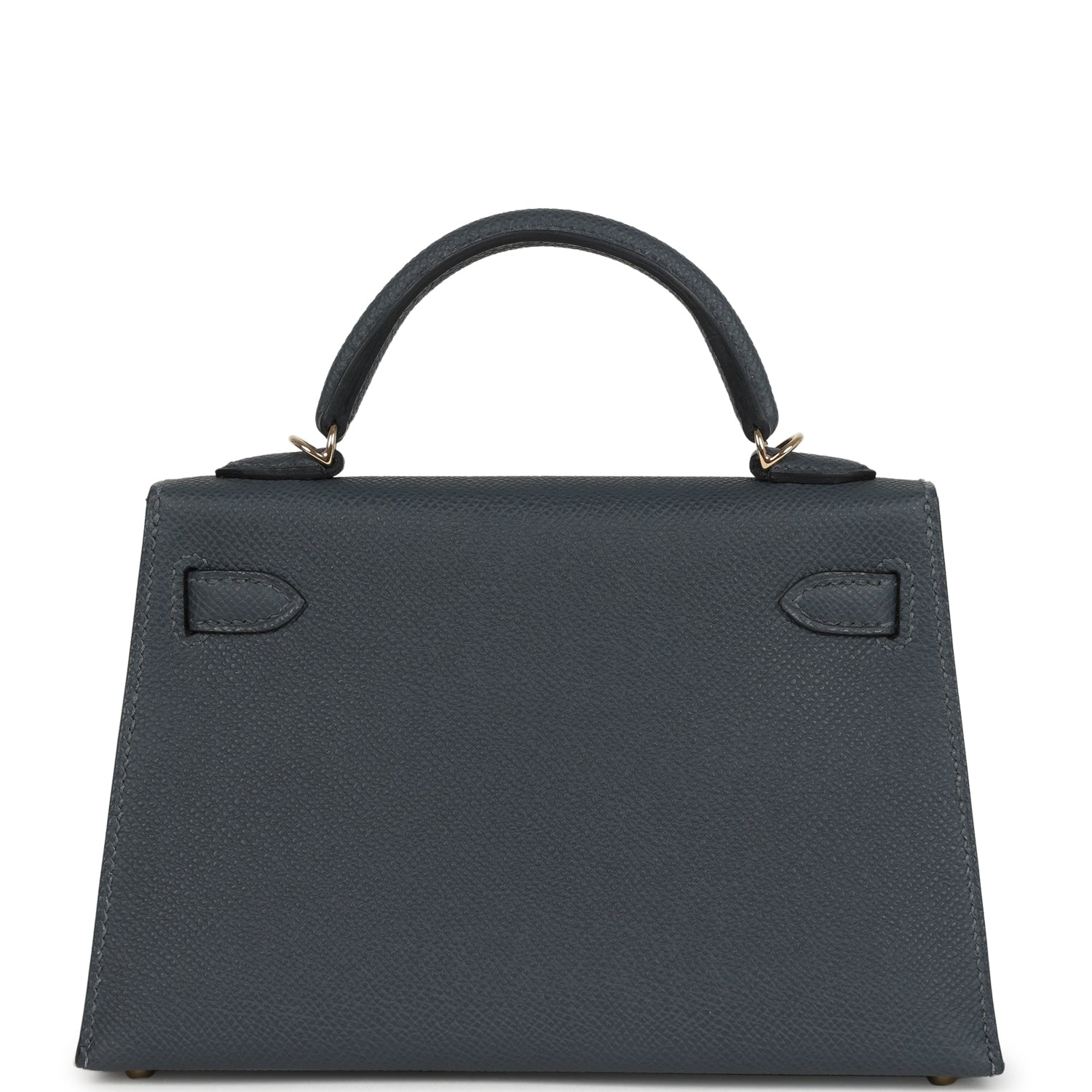 Hermes Kelly Sellier 20 Gris Misty Epsom Permabrass Hardware