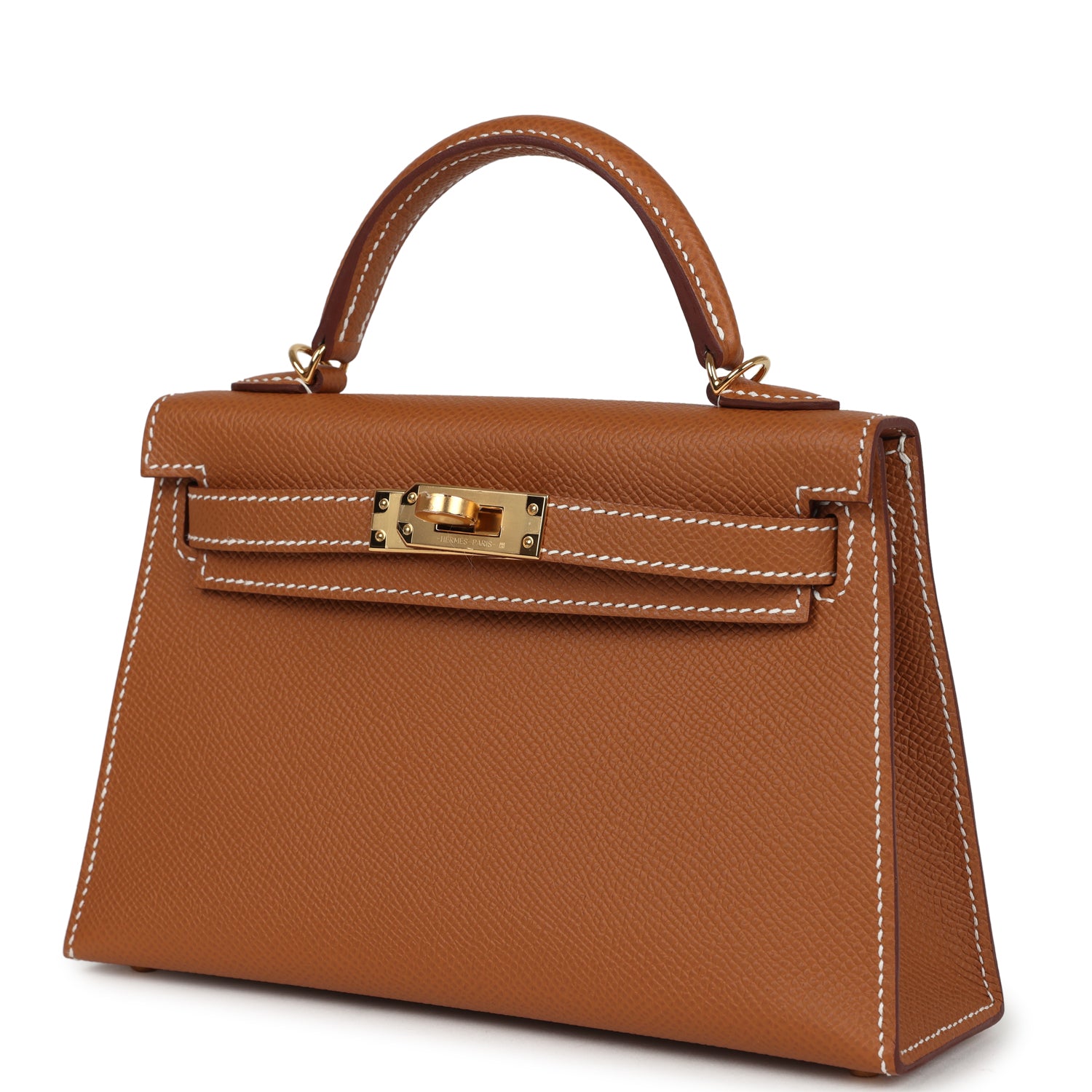 Hermes Kelly Sellier 20 Gold Epsom Gold Hardware