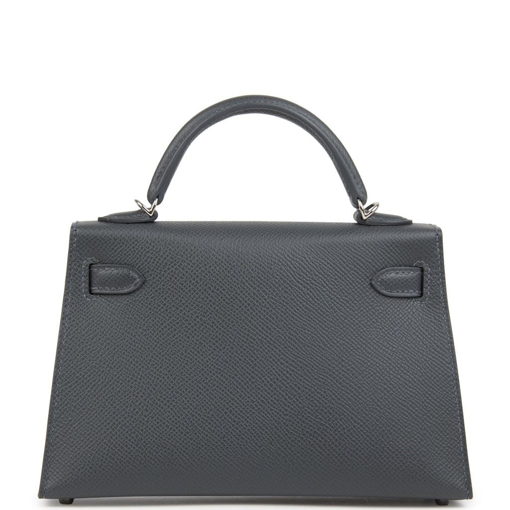 Hermes Kelly Sellier 20 Ardoise Epsom Electrum Hardware