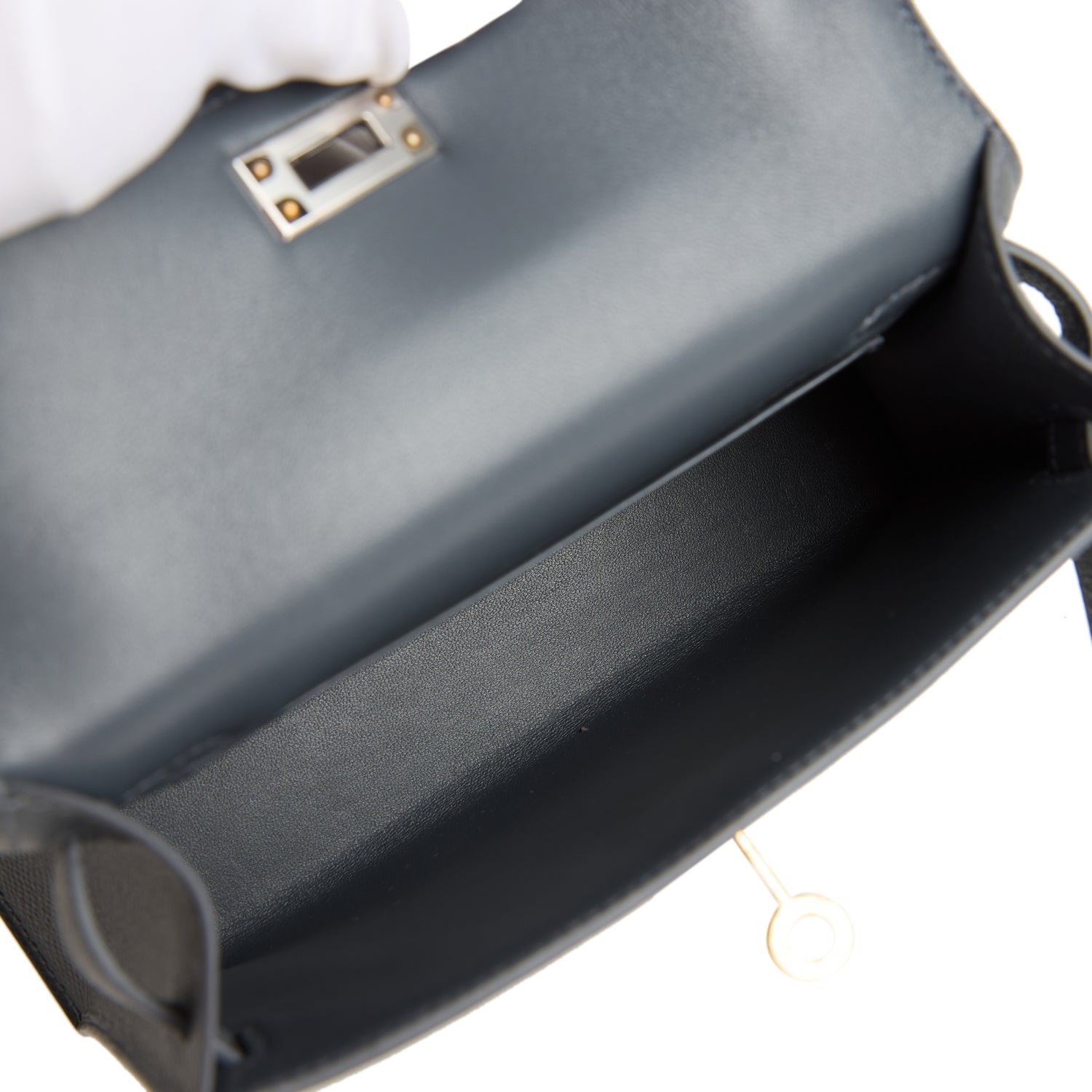 Hermes Kelly Sellier 20 Ardoise Epsom Electrum Hardware