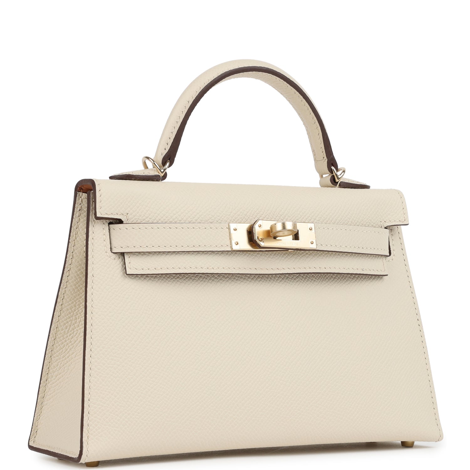 Hermes Special Order (HSS) Kelly Sellier 20 Craie Verso Epsom Permabrass Hardware