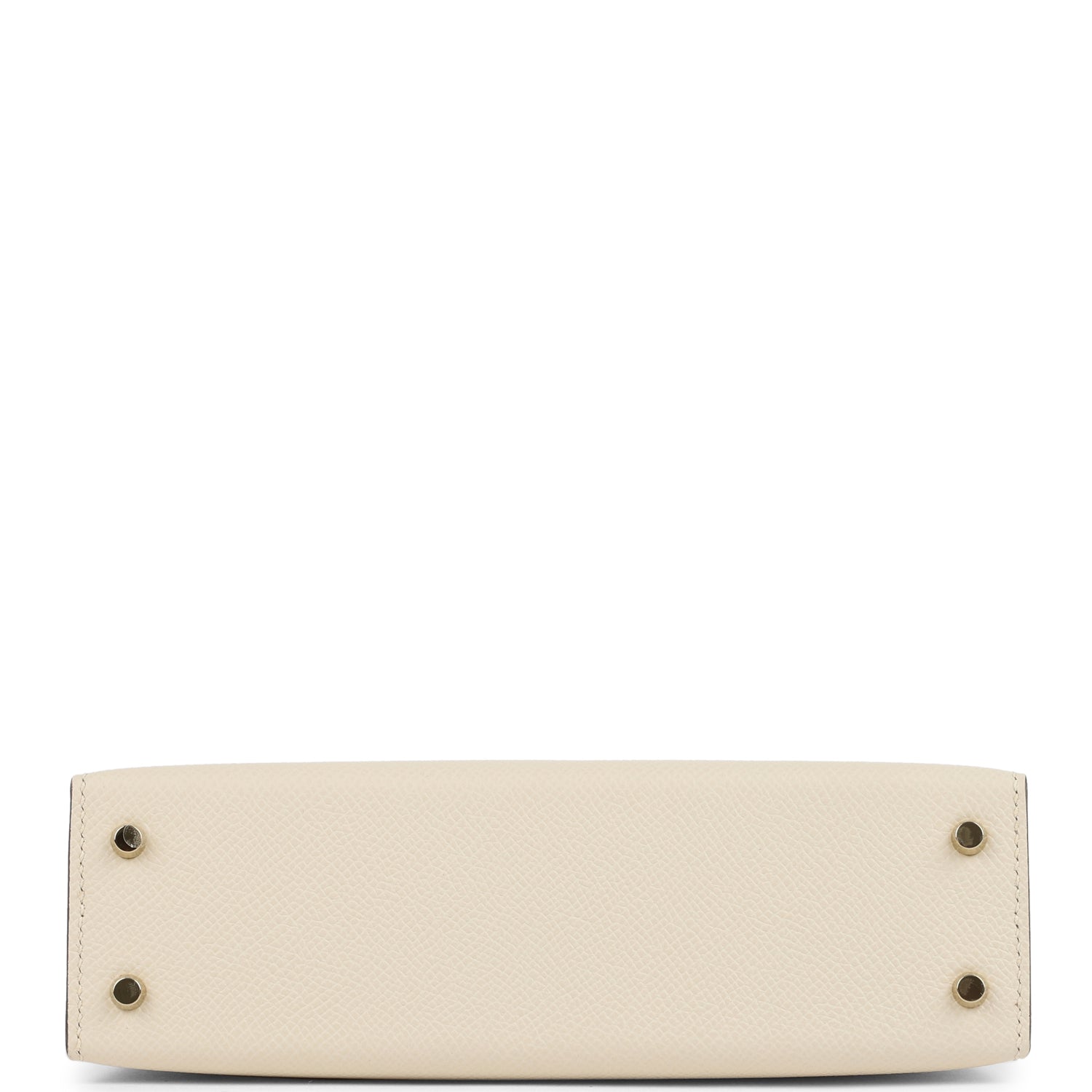 Hermes Special Order (HSS) Kelly Sellier 20 Craie Verso Epsom Permabrass Hardware