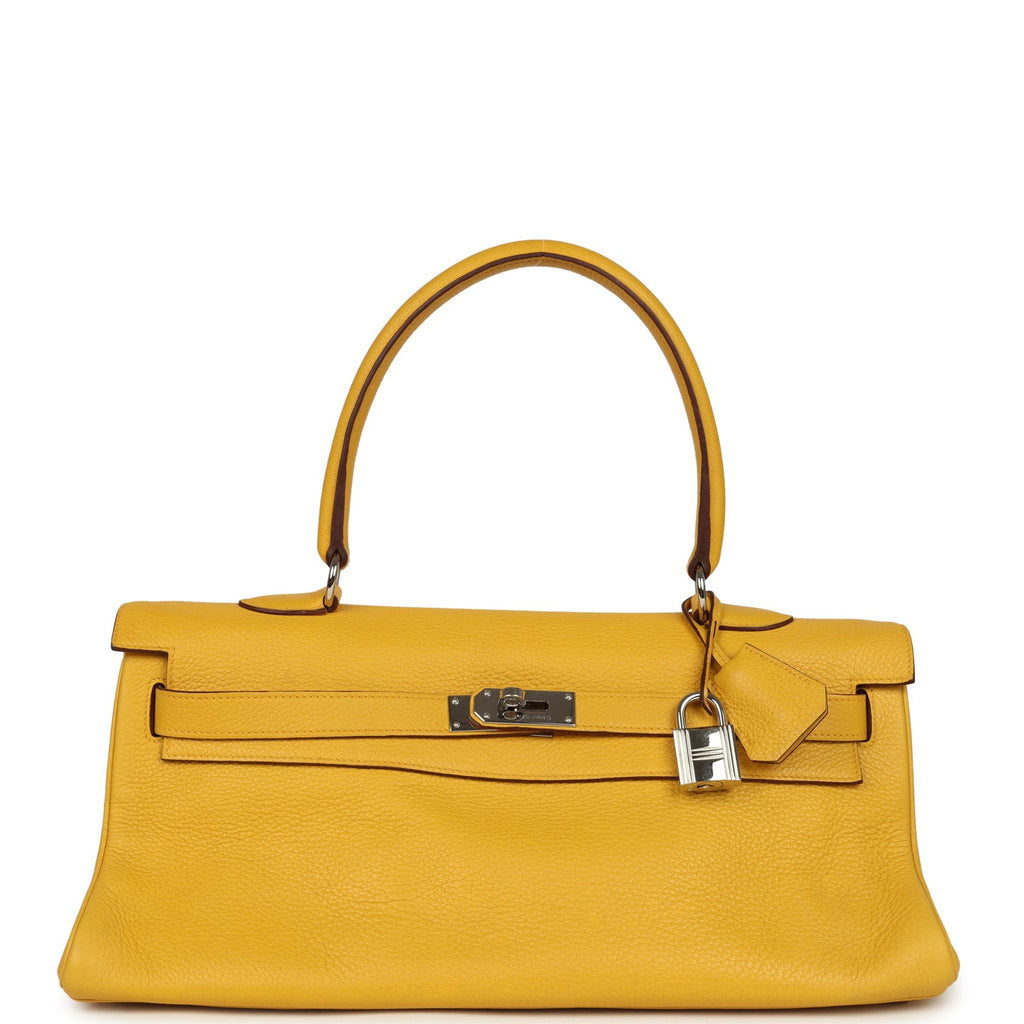 New Hermes Shoulder Kelly JPG 42 Soleil Clemence Palladium Hardware