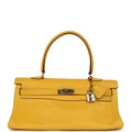 New Hermes Shoulder Kelly JPG 42 Soleil Clemence Palladium Hardware