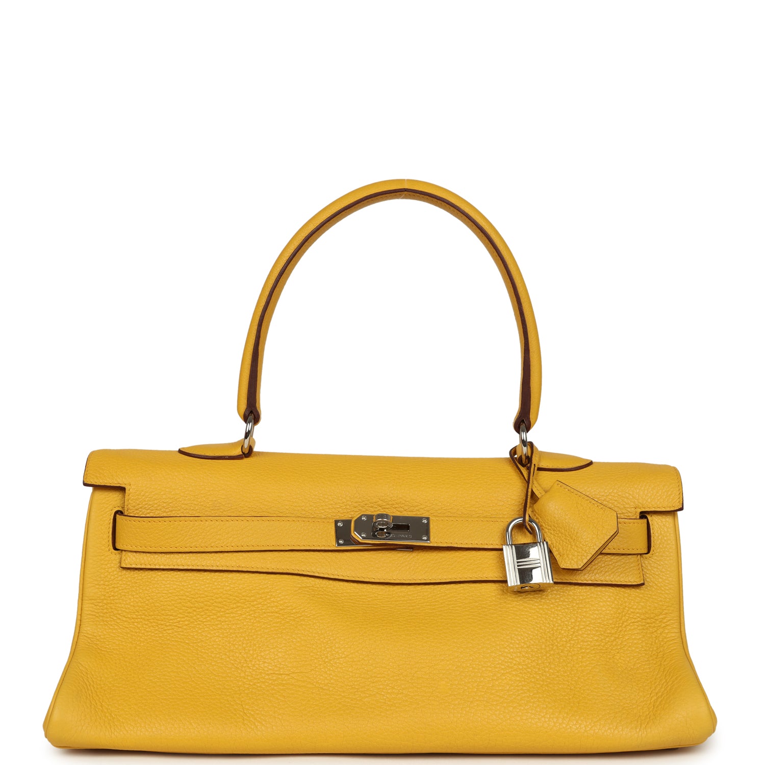 New Hermes Shoulder Kelly JPG 42 Soleil Clemence Palladium Hardware