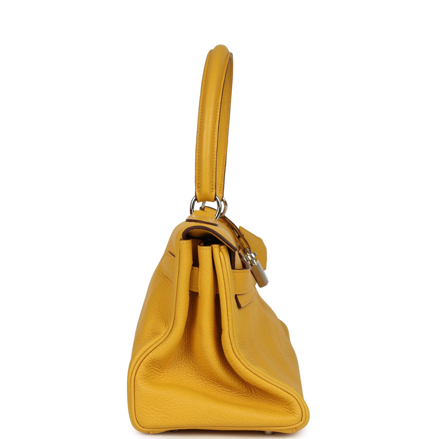 New Hermes Shoulder Kelly JPG 42 Soleil Clemence Palladium Hardware