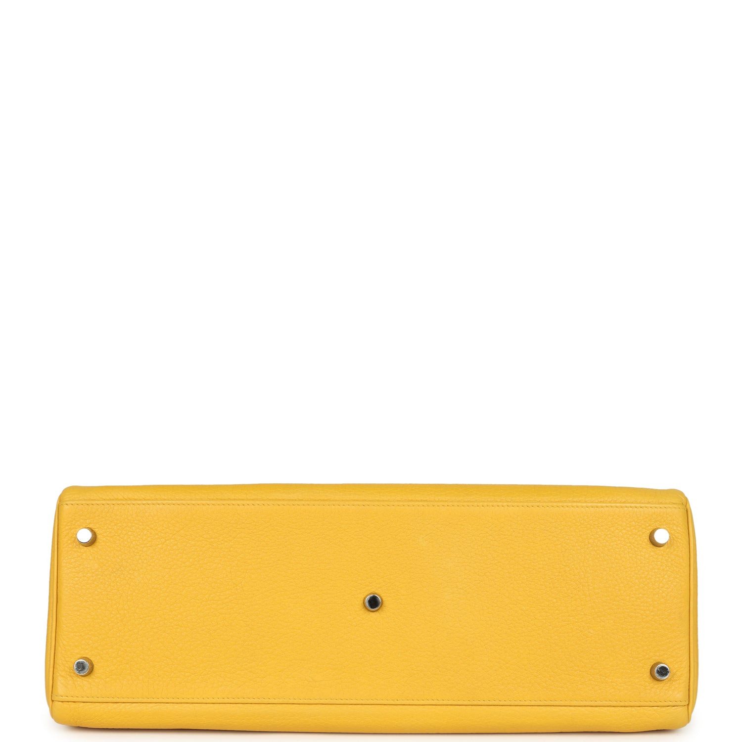 New Hermes Shoulder Kelly JPG 42 Soleil Clemence Palladium Hardware