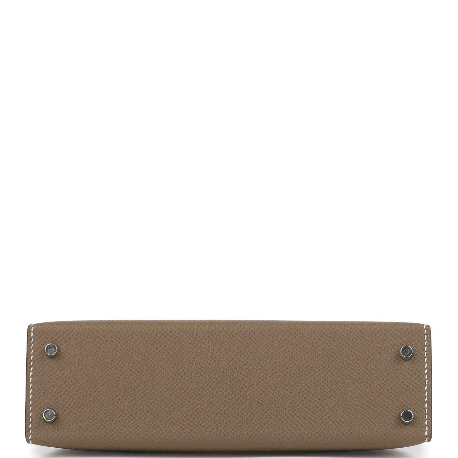 Hermes Kelly Sellier 20 Etoupe Epsom Palladium Hardware