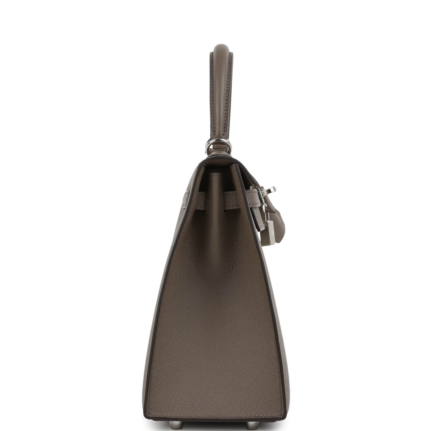 Hermes Kelly Sellier 25 Etain Epsom Palladium Hardware