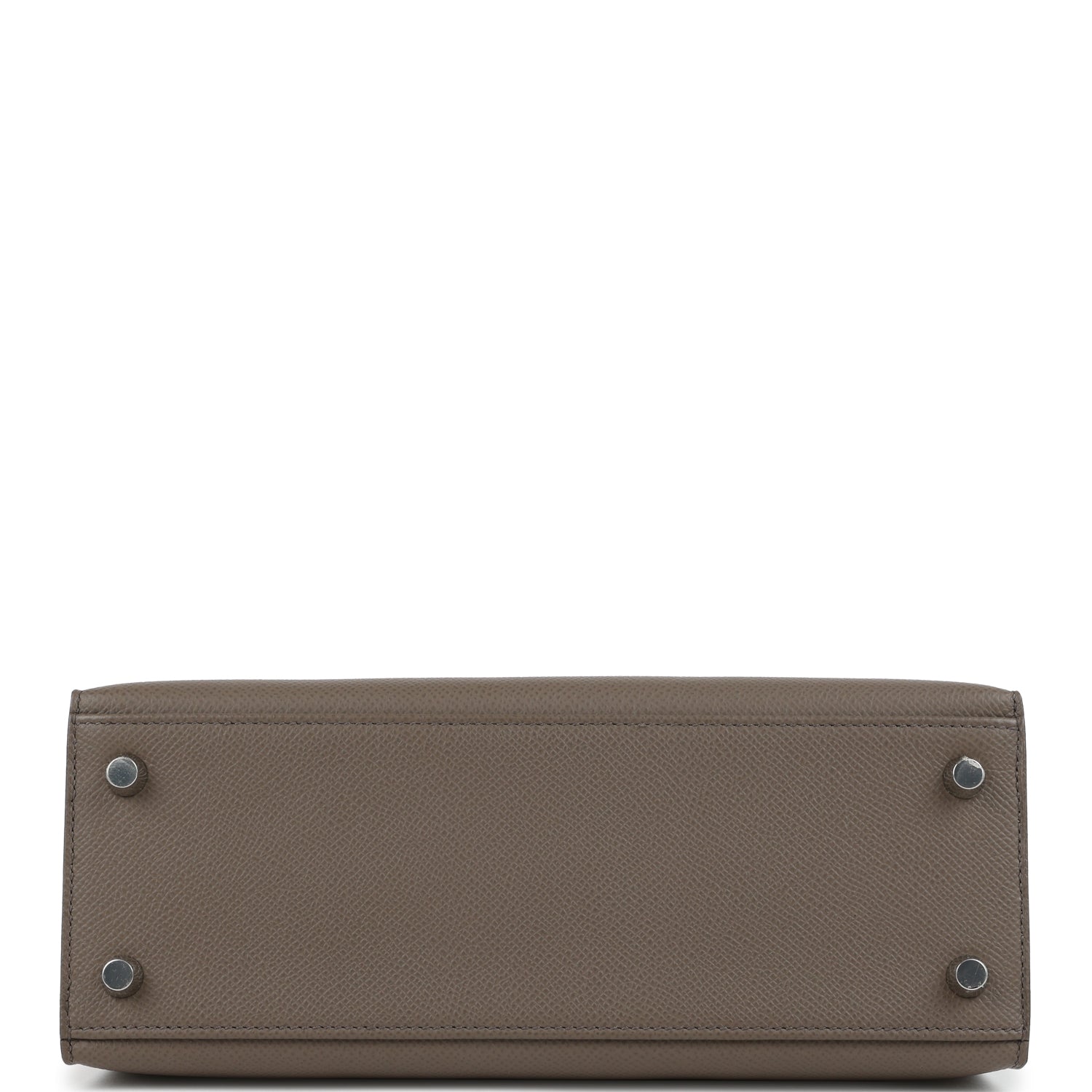 Hermes Kelly Sellier 25 Etain Epsom Palladium Hardware