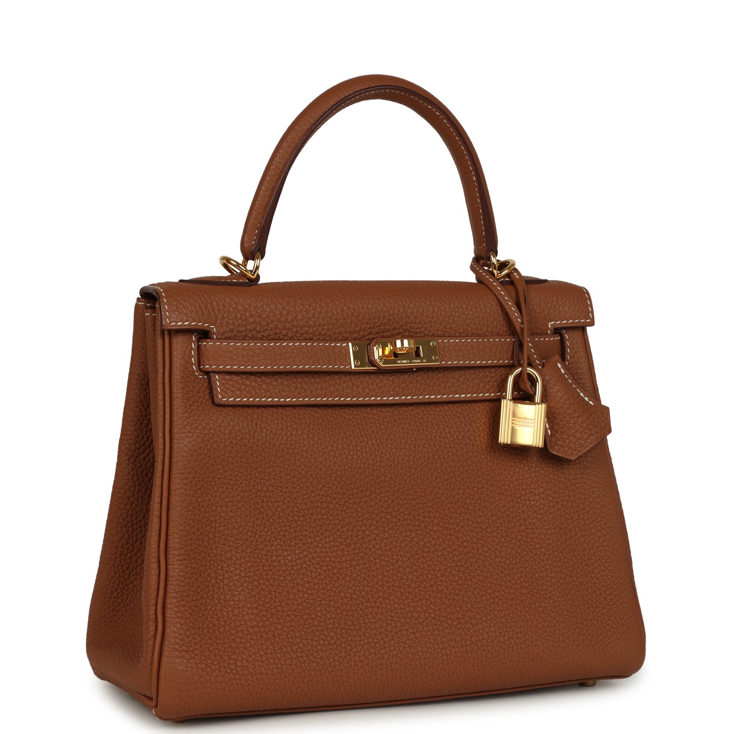 Hermes Kelly Retourne 25 Gold Togo Gold Hardware