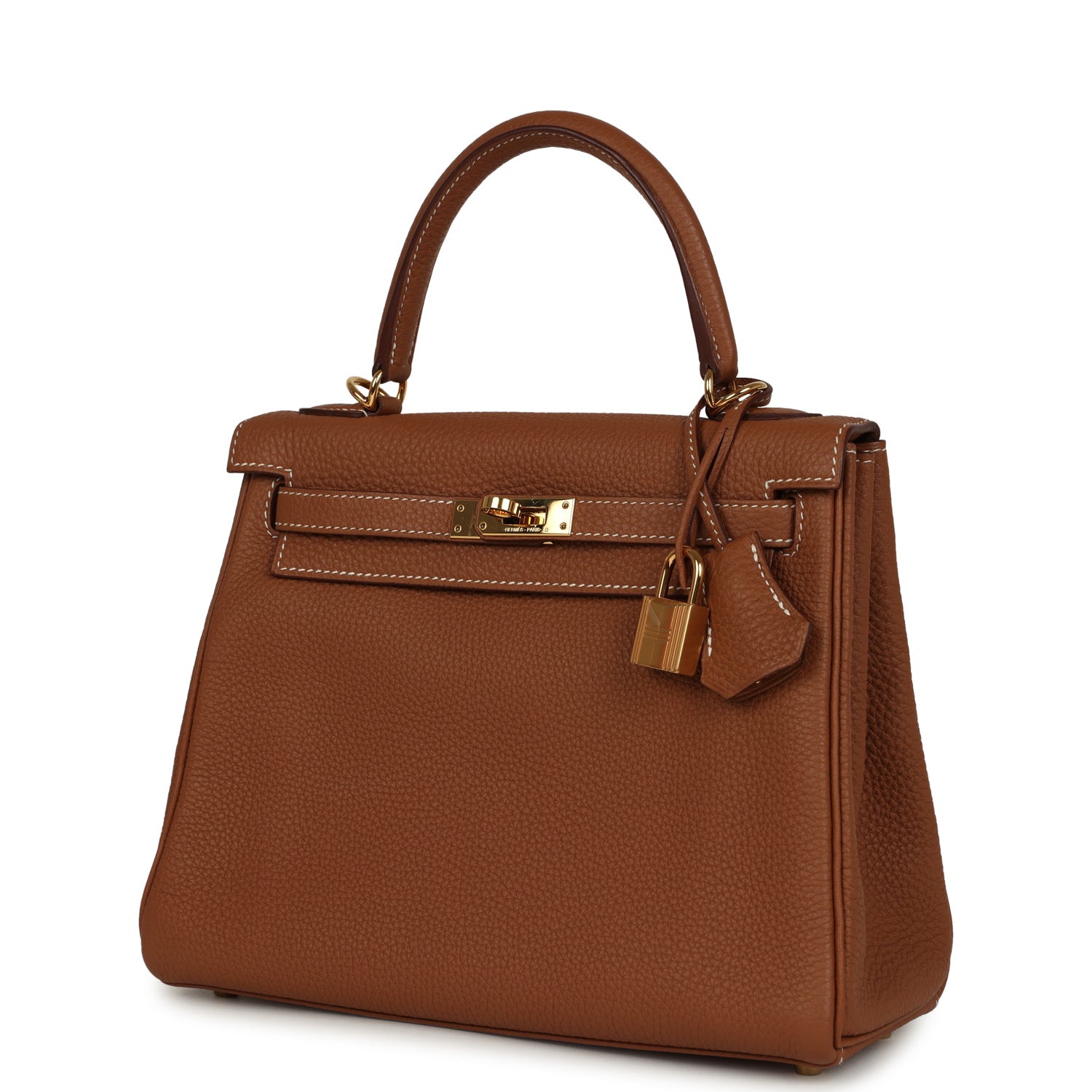Hermes Kelly Retourne 25 Gold Togo Gold Hardware