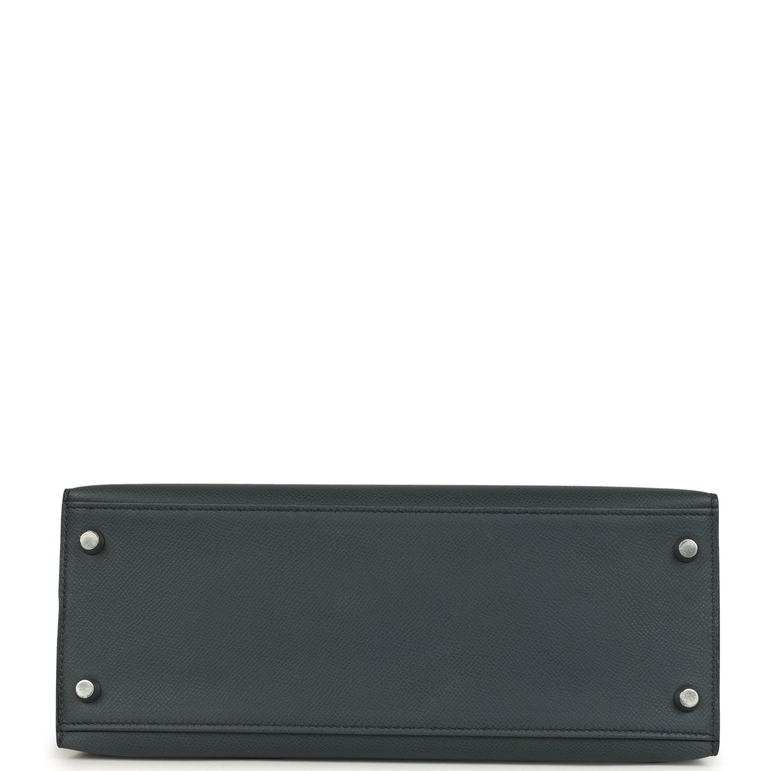 Hermes Kelly Sellier 28 Gris Misty Epsom Palladium Hardware