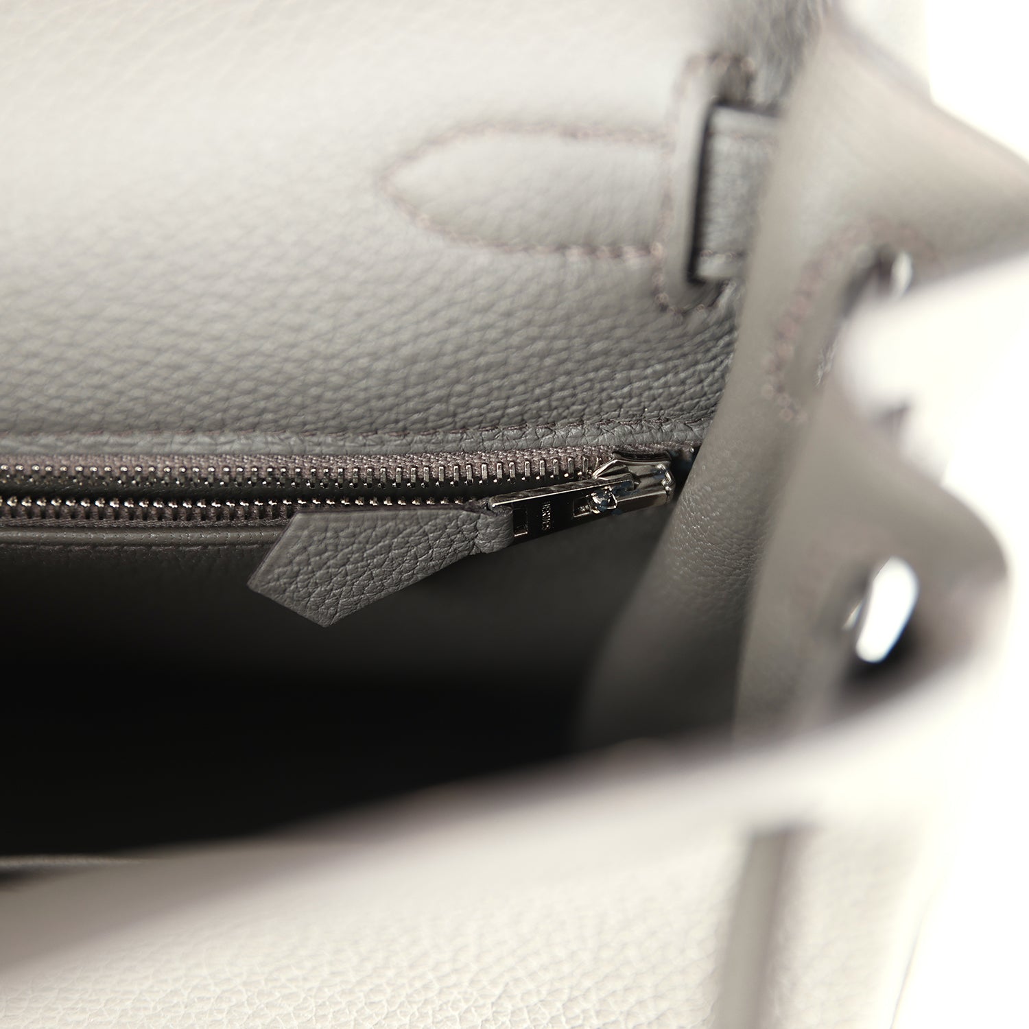 Hermes Kelly Retourne 28 Etain Togo Palladium Hardware