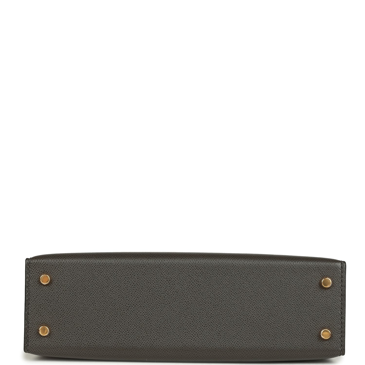 Hermes Kelly Sellier 20 Graphite Madame Gold Hardware