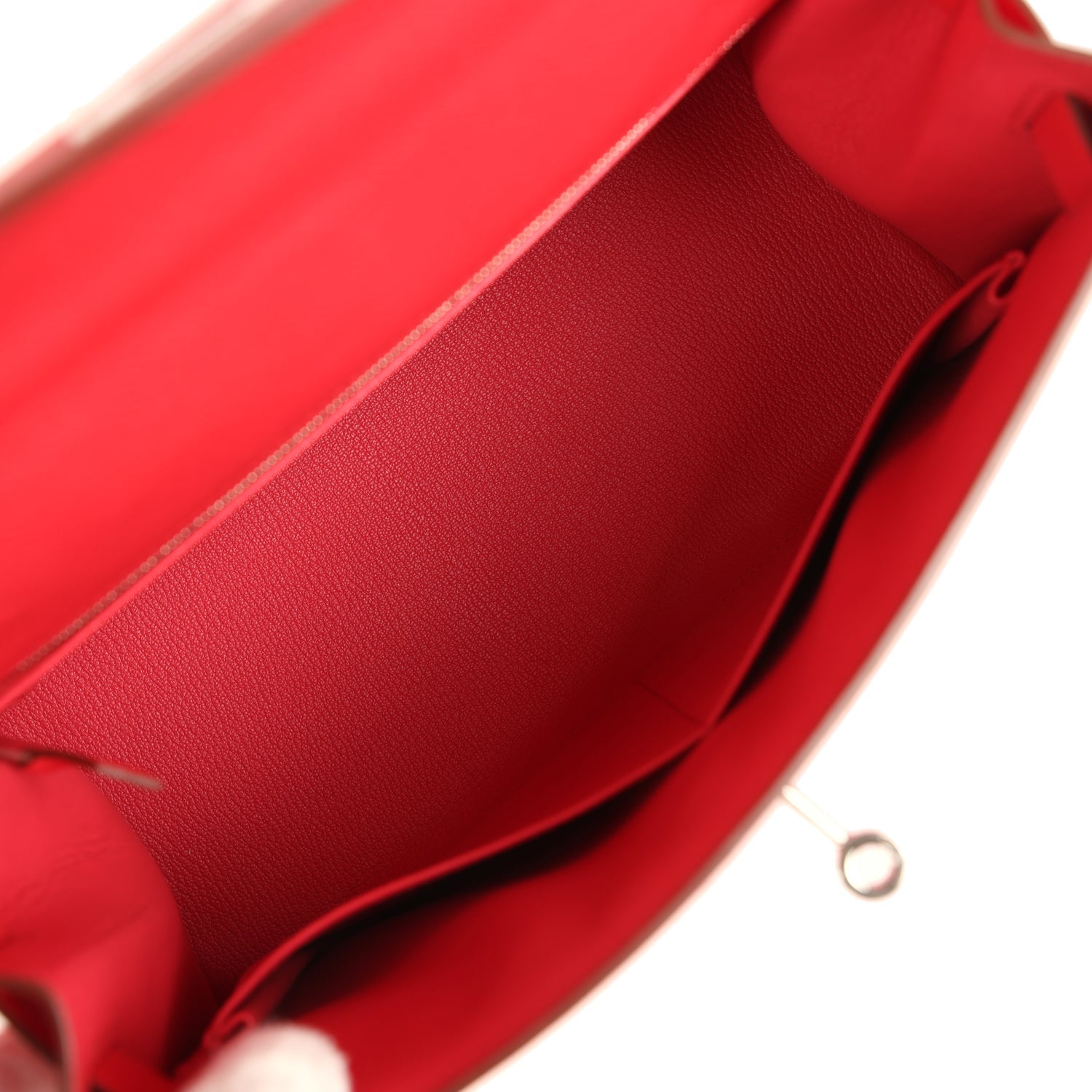 New Hermes Kelly Sellier 28 Bougainvillea Epsom Palladium Hardware