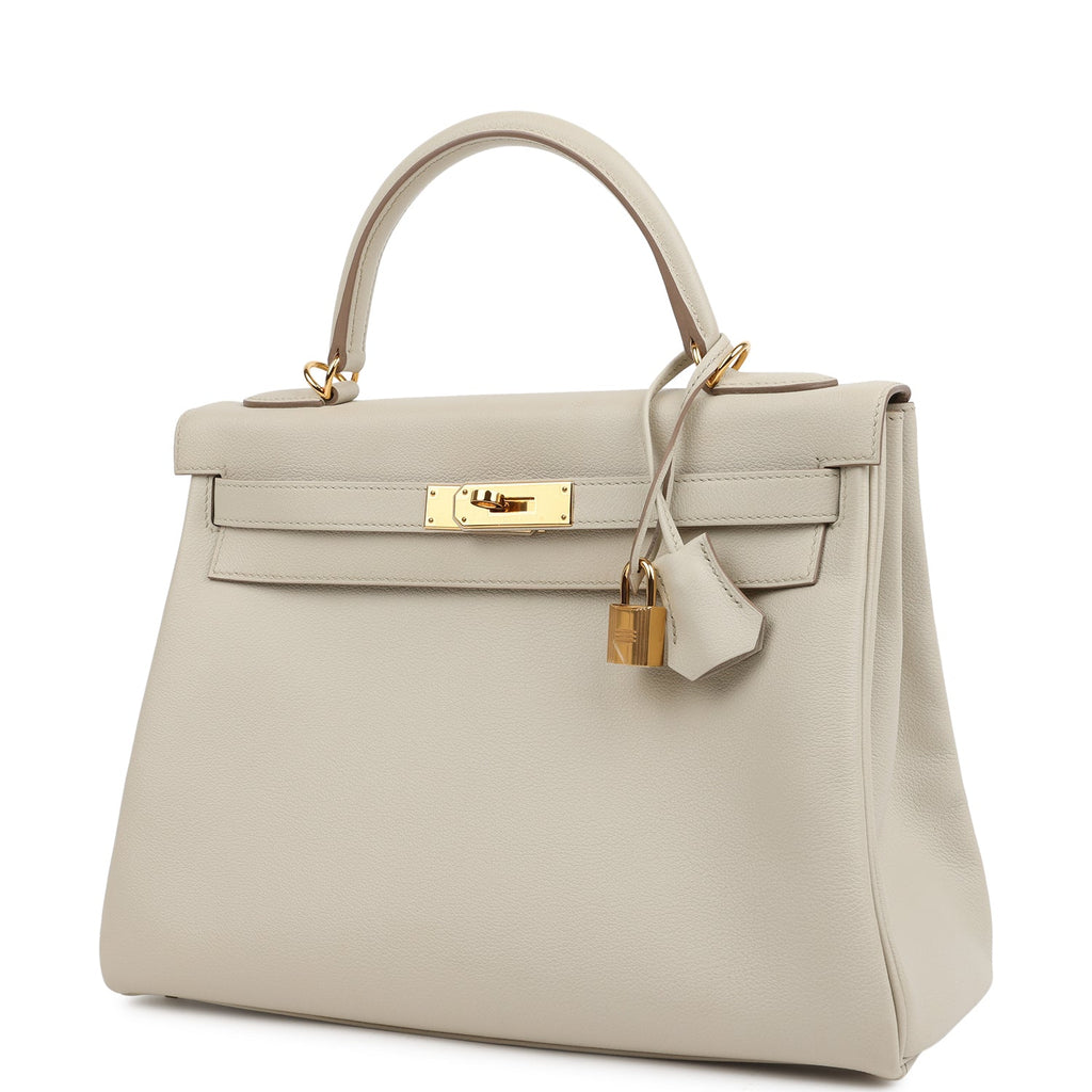 Hermes Kelly Retourne 32 Beton Evercolor Gold Hardware