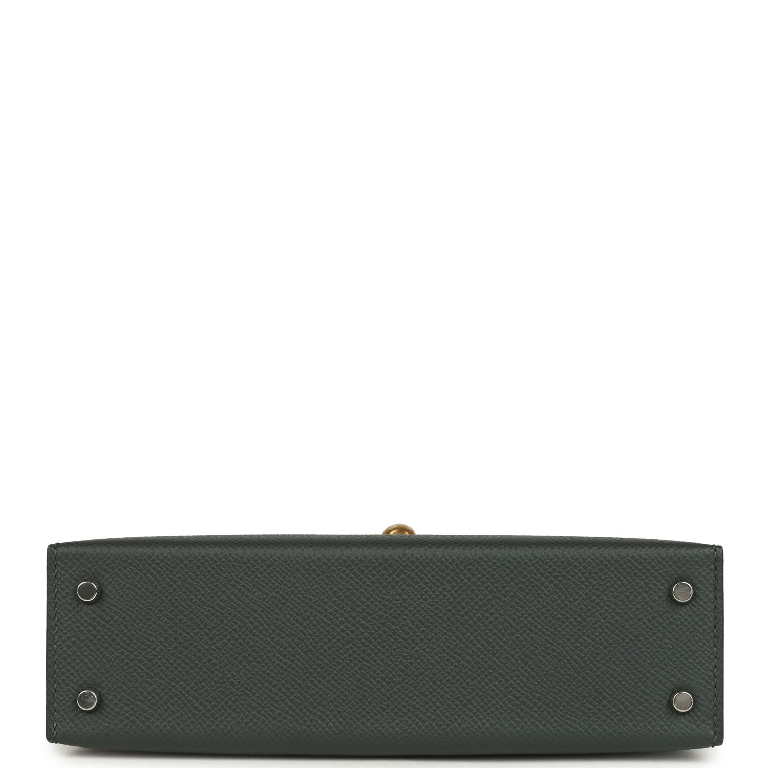 Hermes Kelly Sellier 20 Vert Mangrove Epsom Electrum Hardware