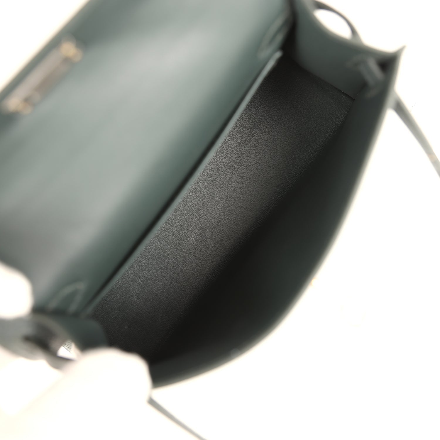 Hermes Kelly Sellier 20 Vert Mangrove Epsom Electrum Hardware