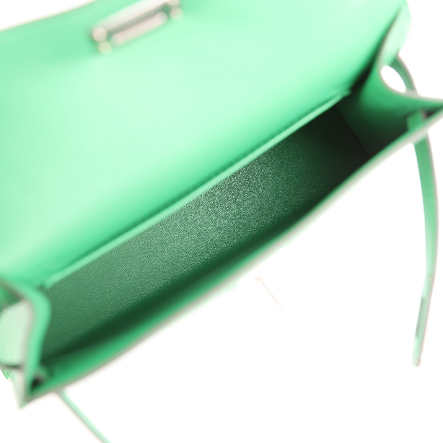 Hermes Kelly Sellier 20 Bambou Chevre Chamkila Palladium Hardware