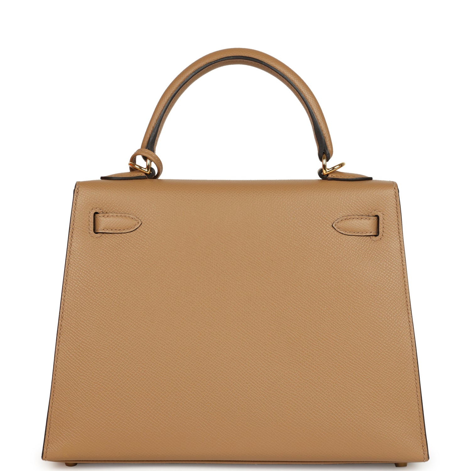 Hermes Kelly Sellier 25 Chai Epsom Gold Hardware