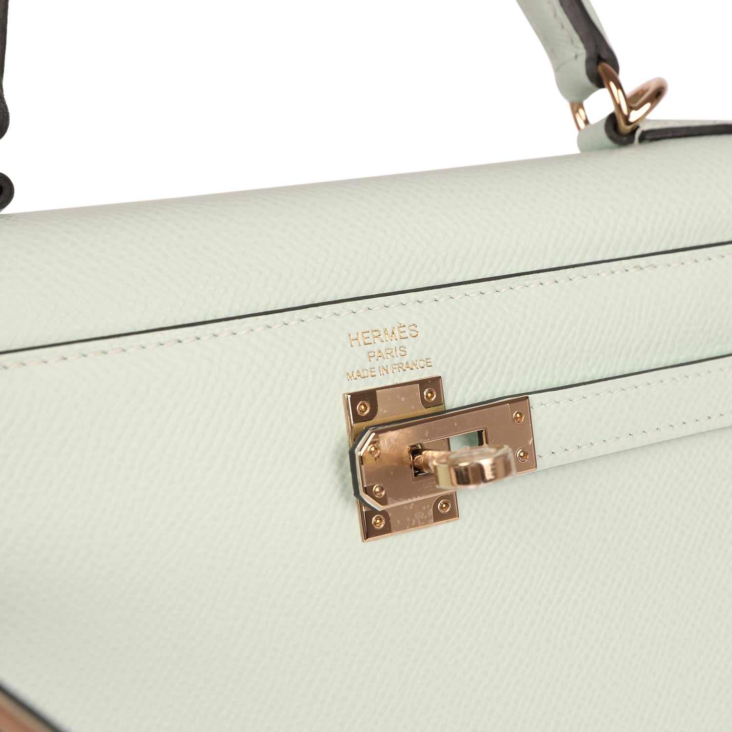 Hermes Kelly Sellier 25 Vert PepperNew Epsom Permabrass Hardware
