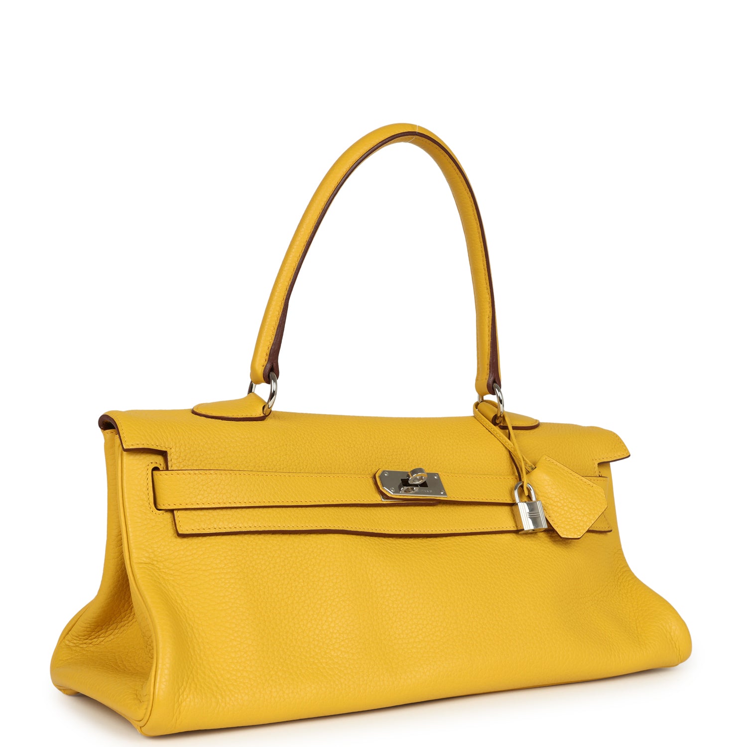 New Hermes Shoulder Kelly JPG 42 Soleil Clemence Palladium Hardware