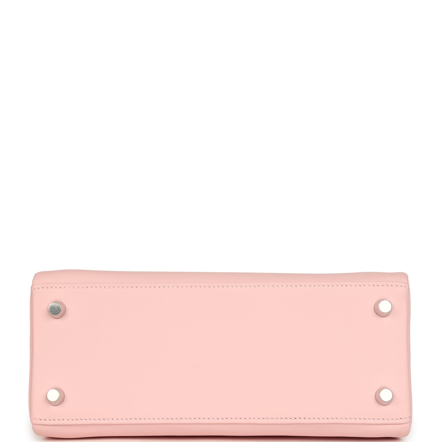 Hermes Kelly Retourne 25 Rose Sakura Swift Palladium Hardware