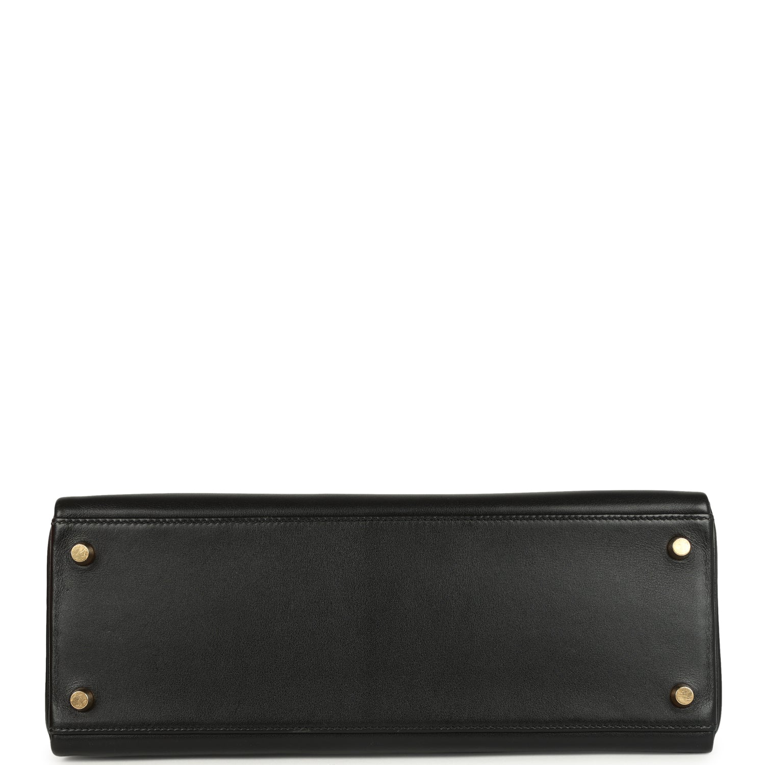 New Hermes Kelly Retourne 32 Black Gulliver Gold Hardware