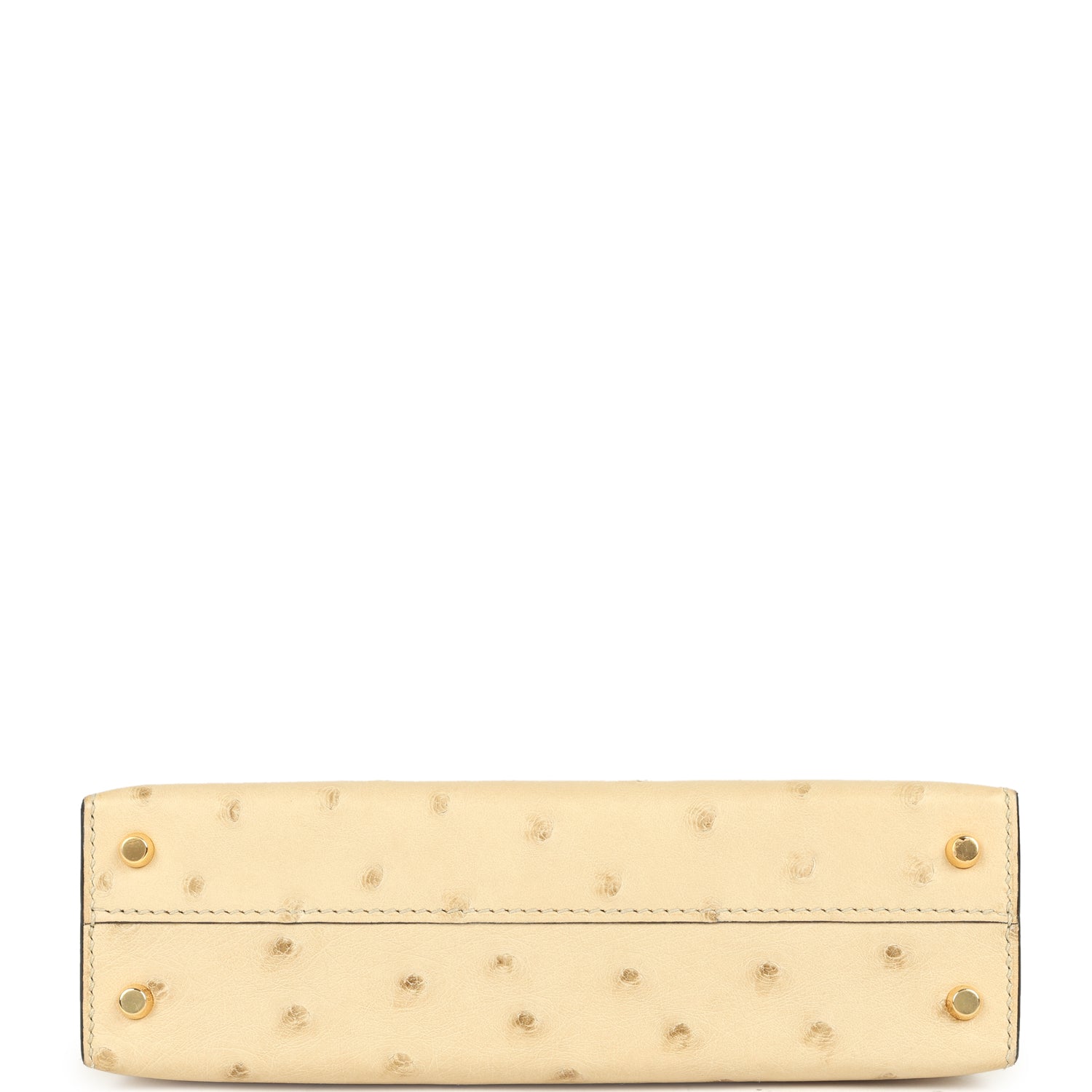 Hermes Kelly Sellier 20 Parchemin Ostrich Gold Hardware