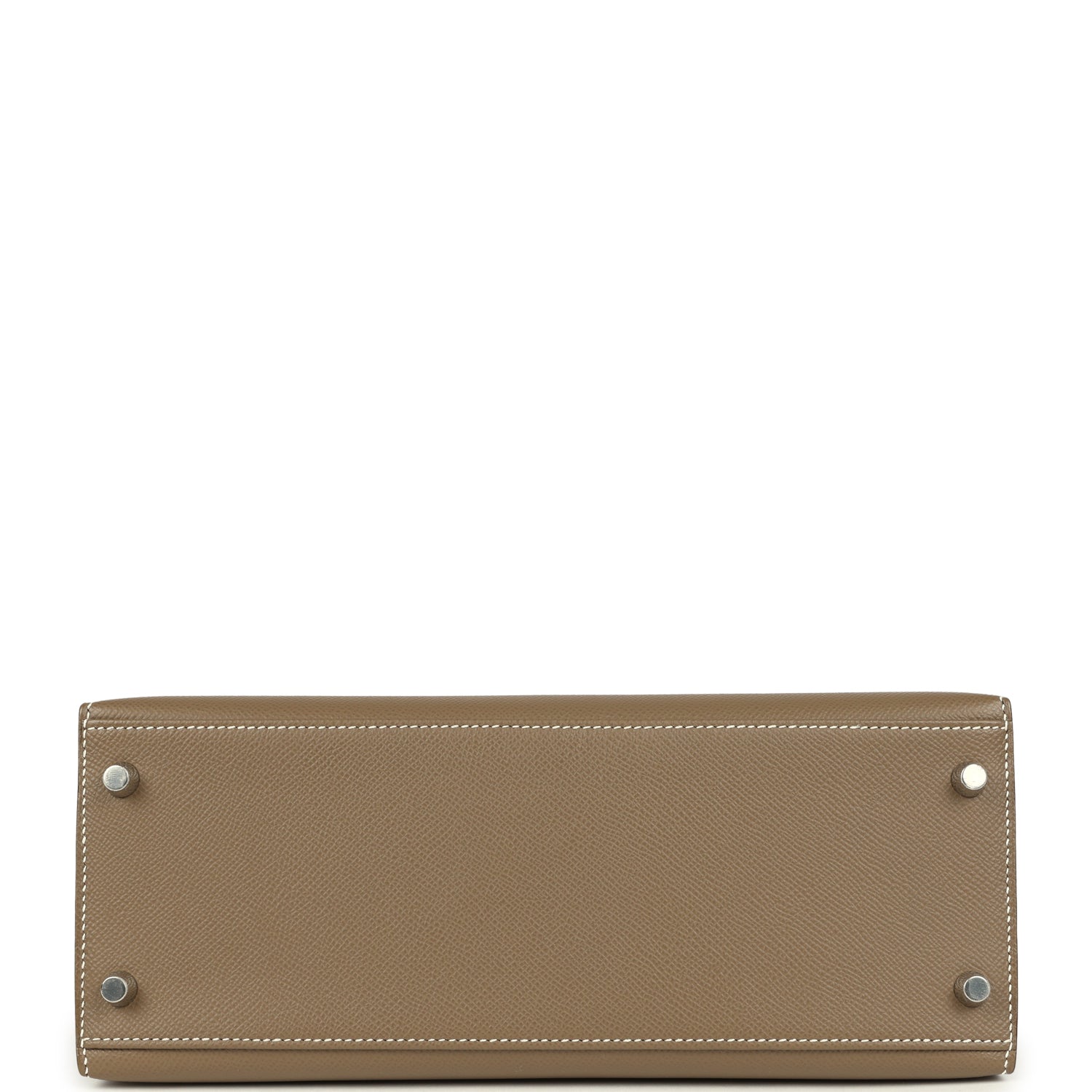 Hermes Kelly Sellier 28 Etoupe Epsom Palladium Hardware