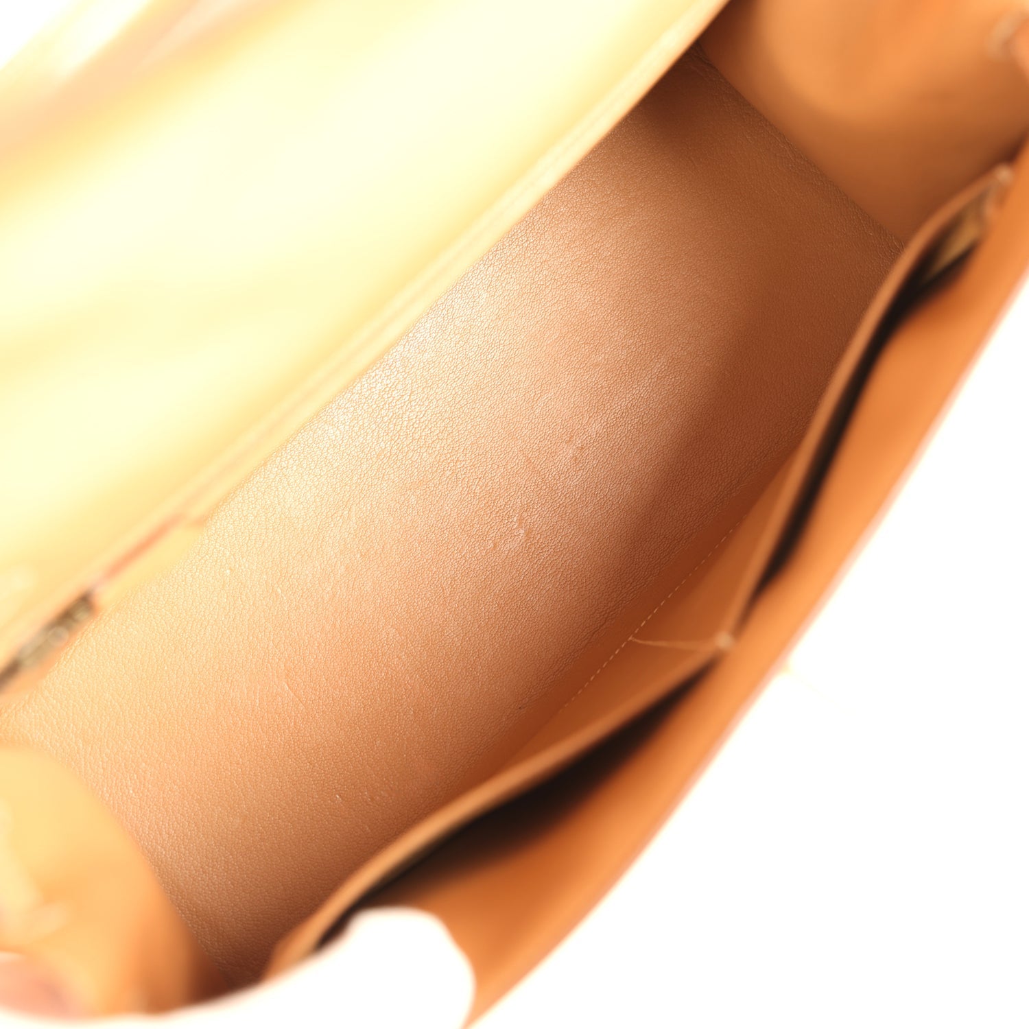 New Hermes Sellier Kelly 32 Naturel Courchevel Gold Hardware