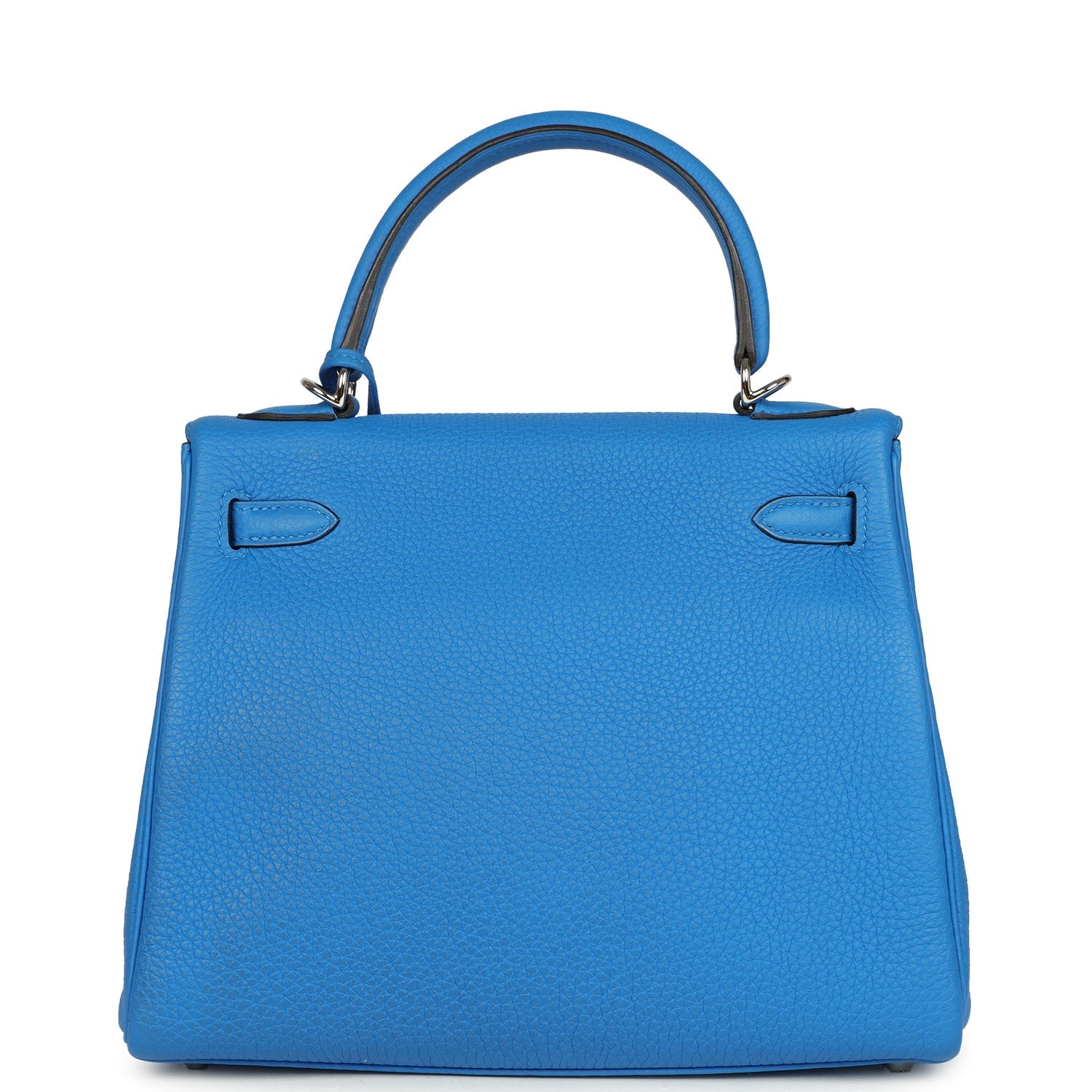 New Hermes Kelly Retourne 25 Bleu France Togo Palladium Hardware