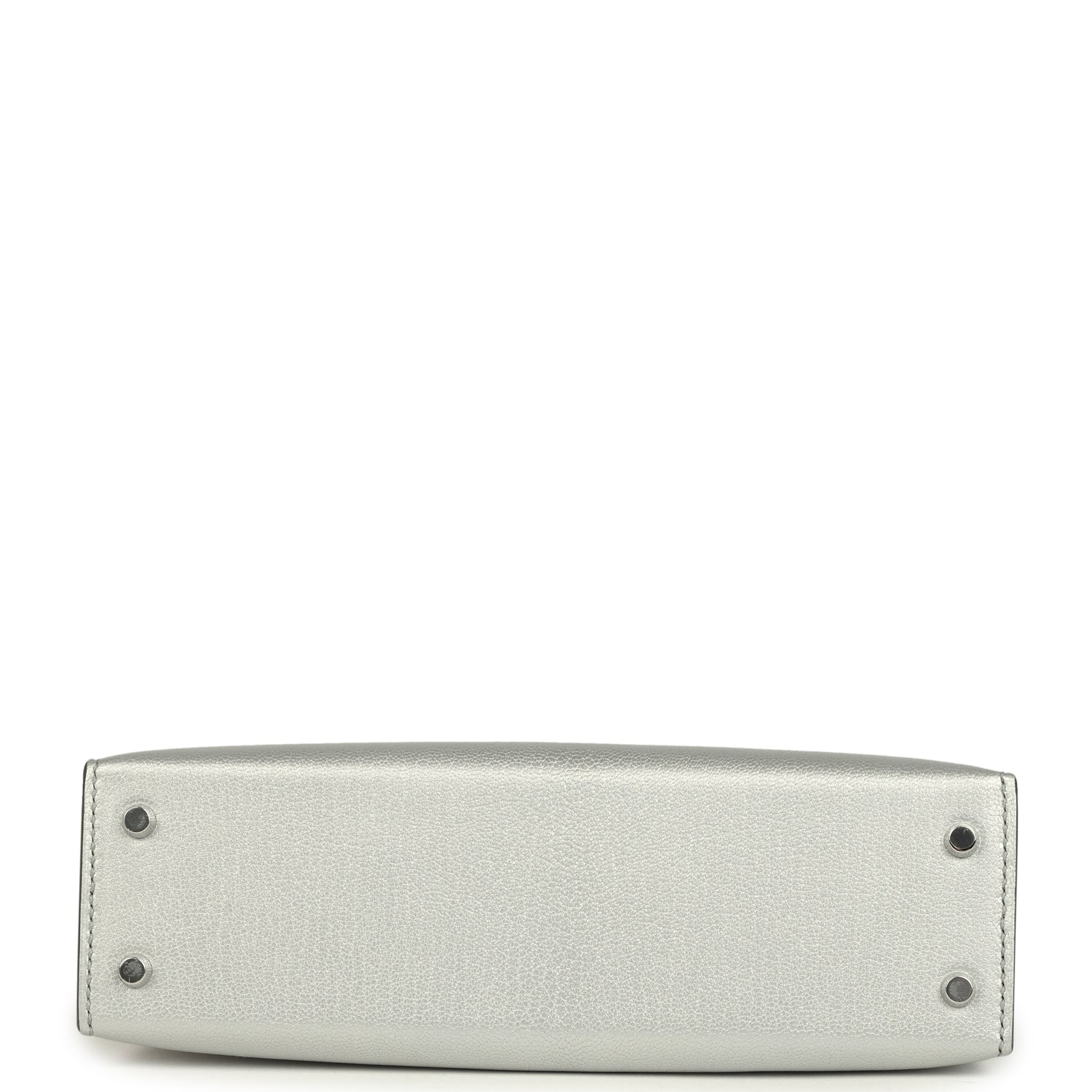 Hermes Kelly Sellier 20 Argent Chevre Chamkilight Palladium Hardware